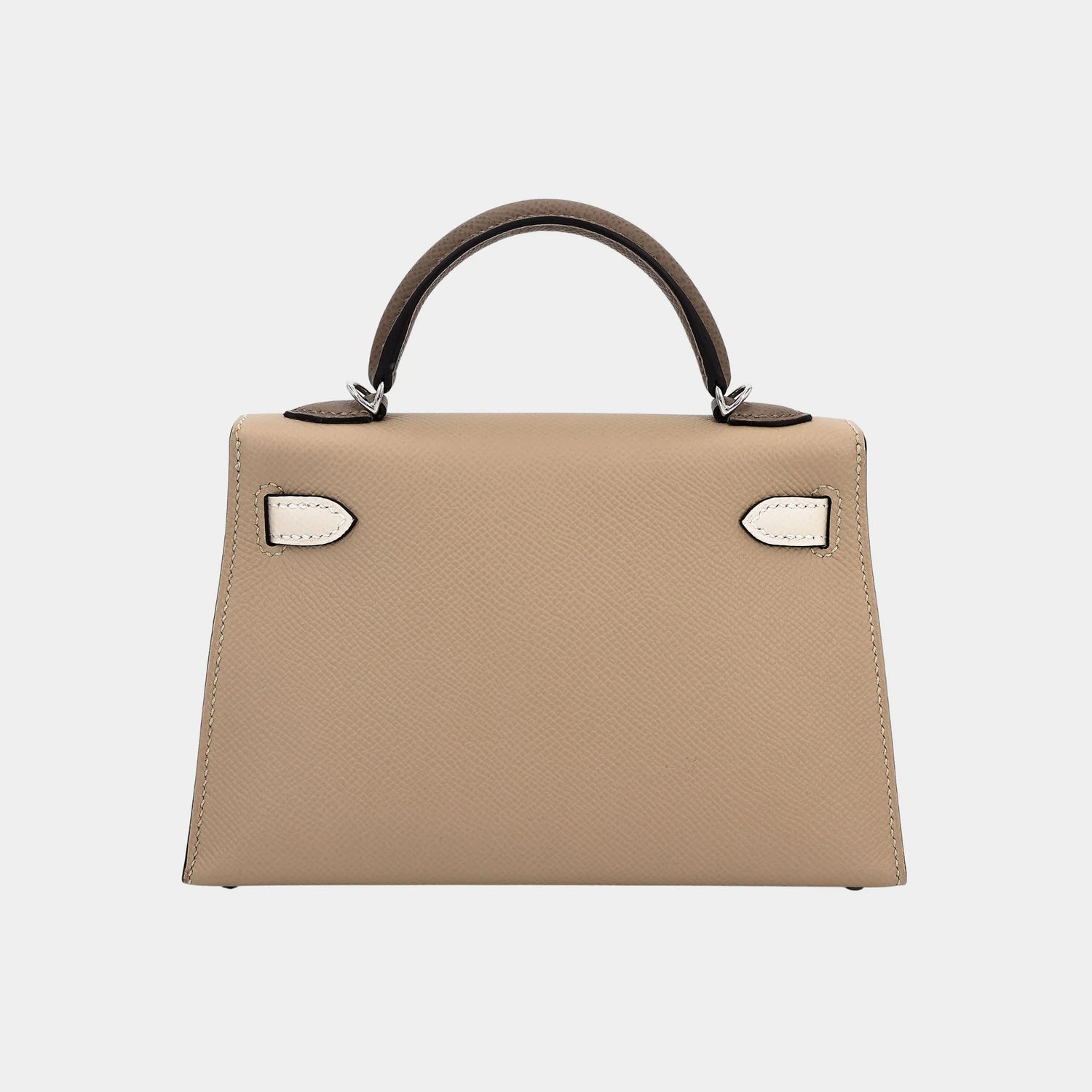 Mini Kelly II Epsom Trench/Craie/Etoupe PHW, Back 