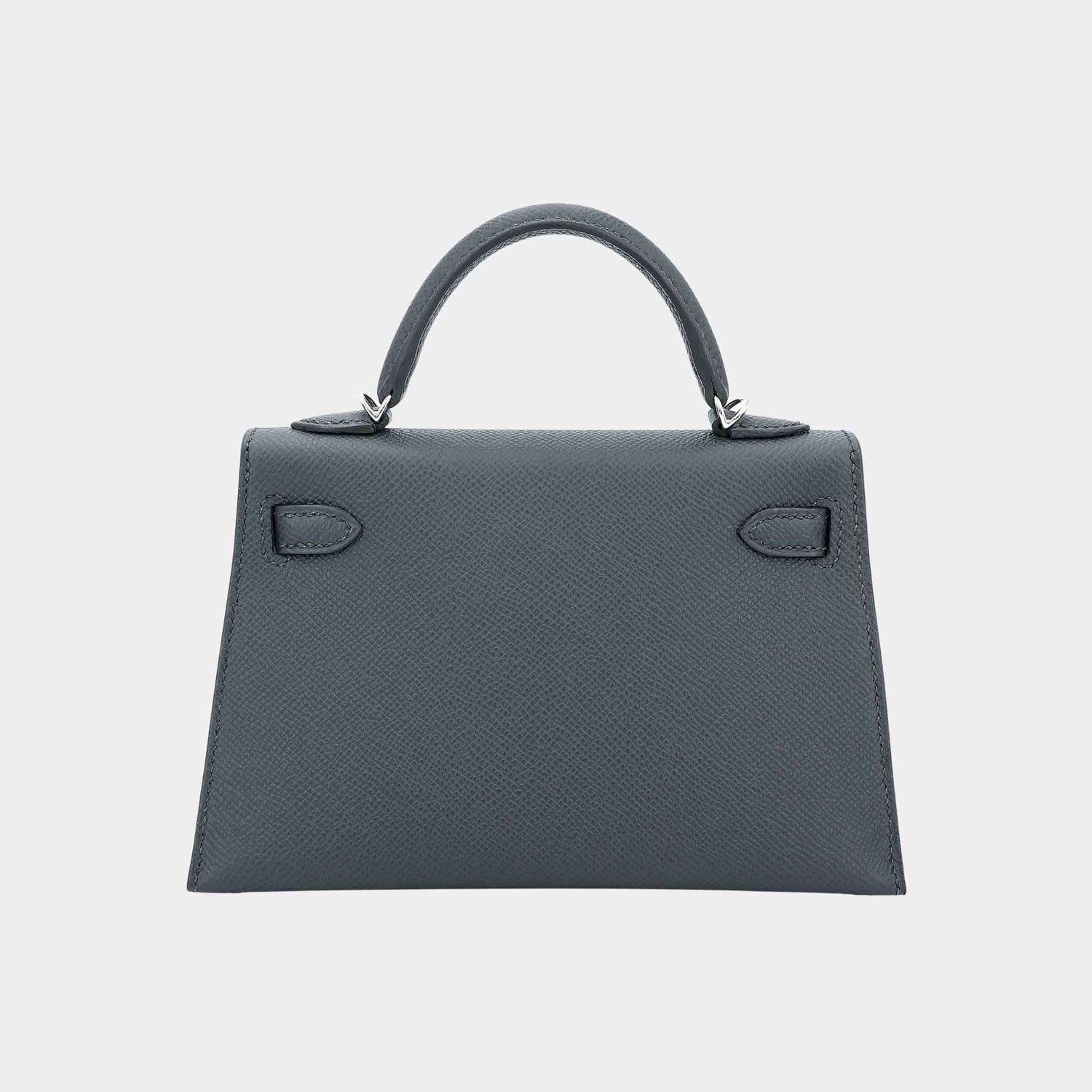 Hermes Mini Kelly II Epsom Vert Mangrove ELHW, Back