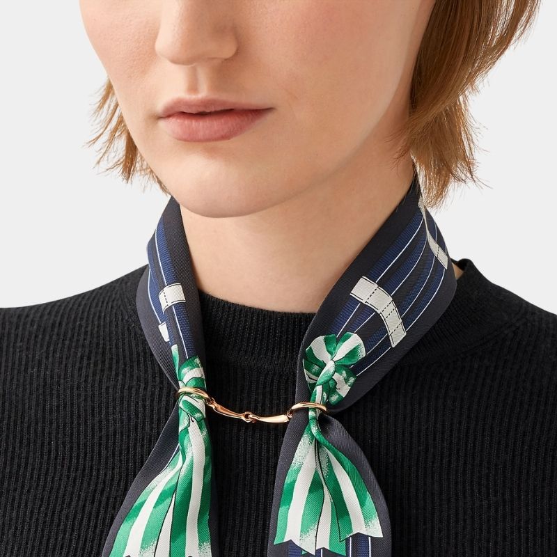 Hermes Mini Mors Twilly Ring, Rose Gold, Model