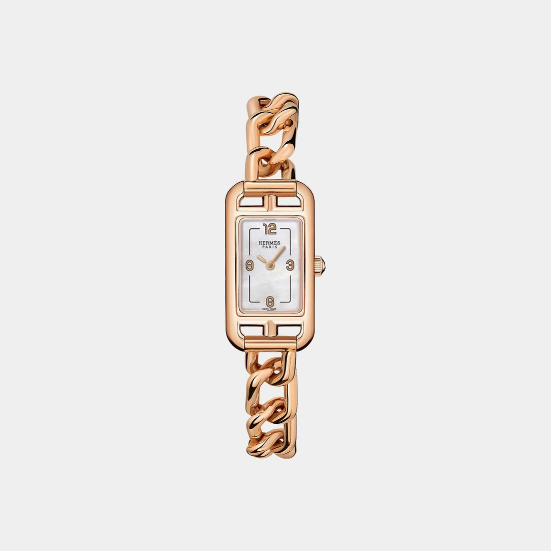 Hermes Nantucket Rose Gold 29 mm Watch