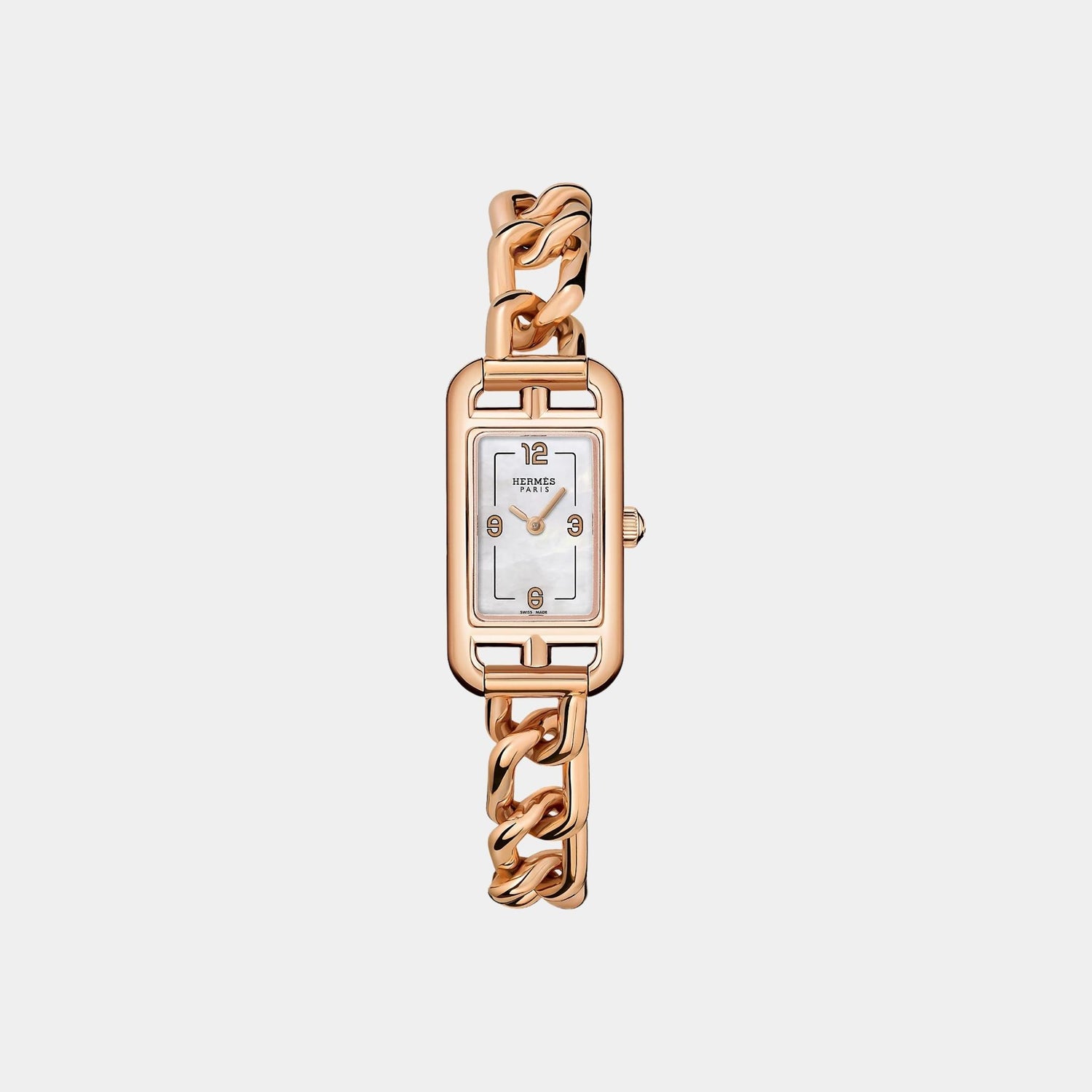 Hermes Nantucket Rose Gold 29 mm Watch