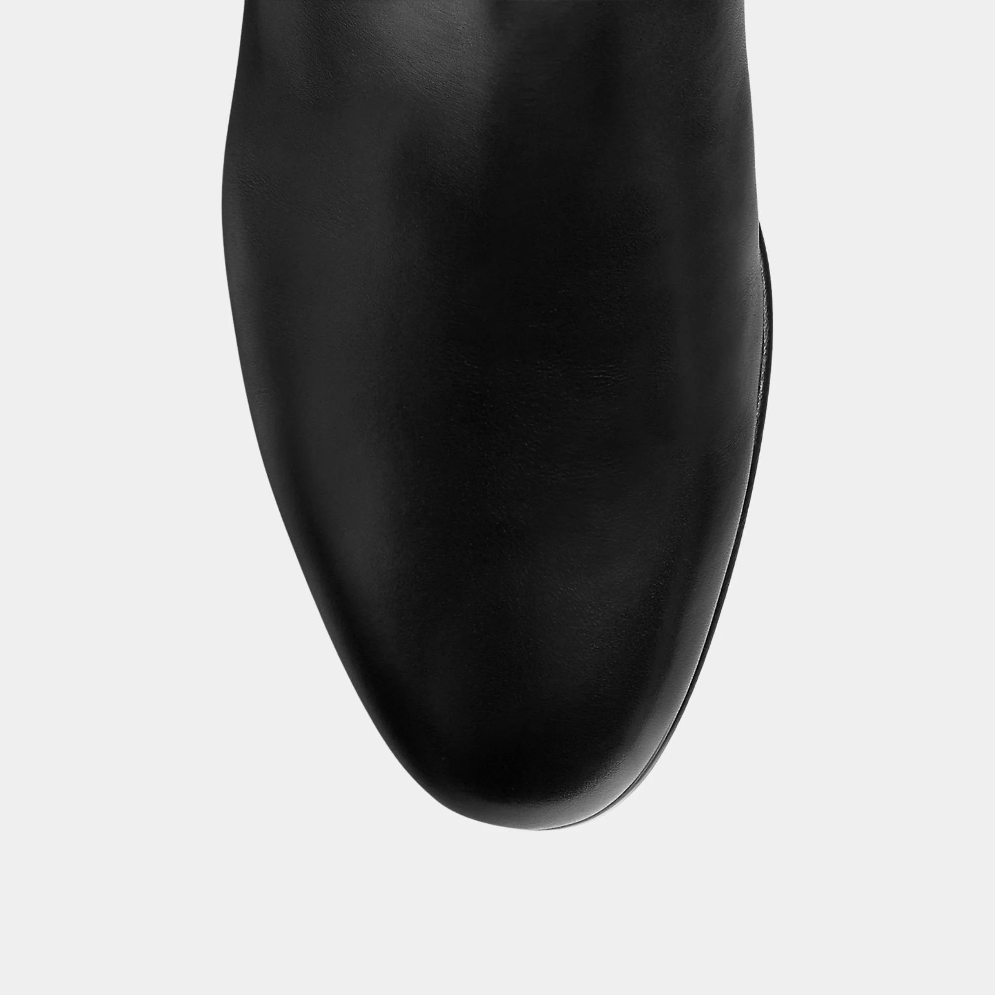 Hermes Neo Ankle Boot in Calfskin, Noir, Top