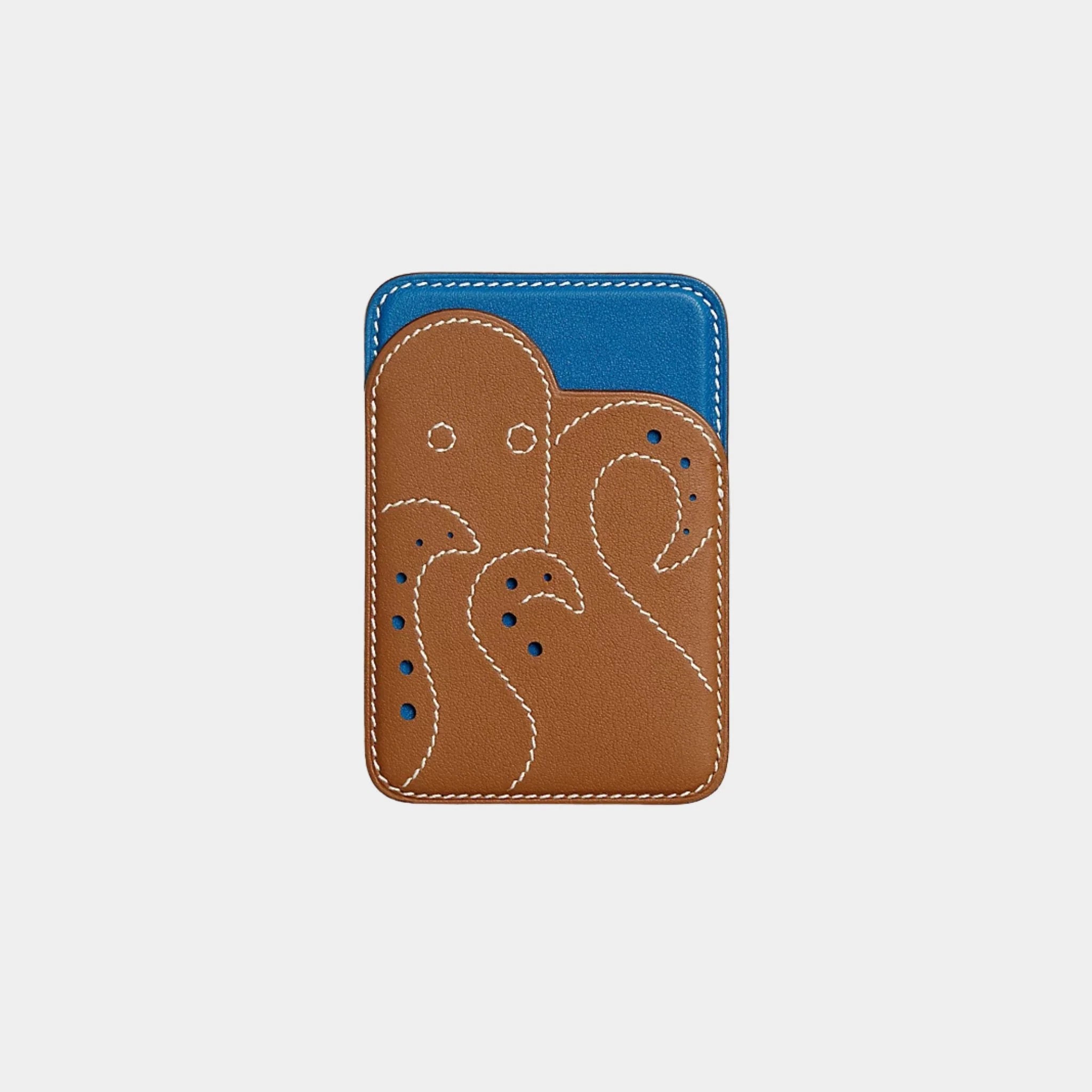 Hermes Octopus MagSafe Card Holder, Front