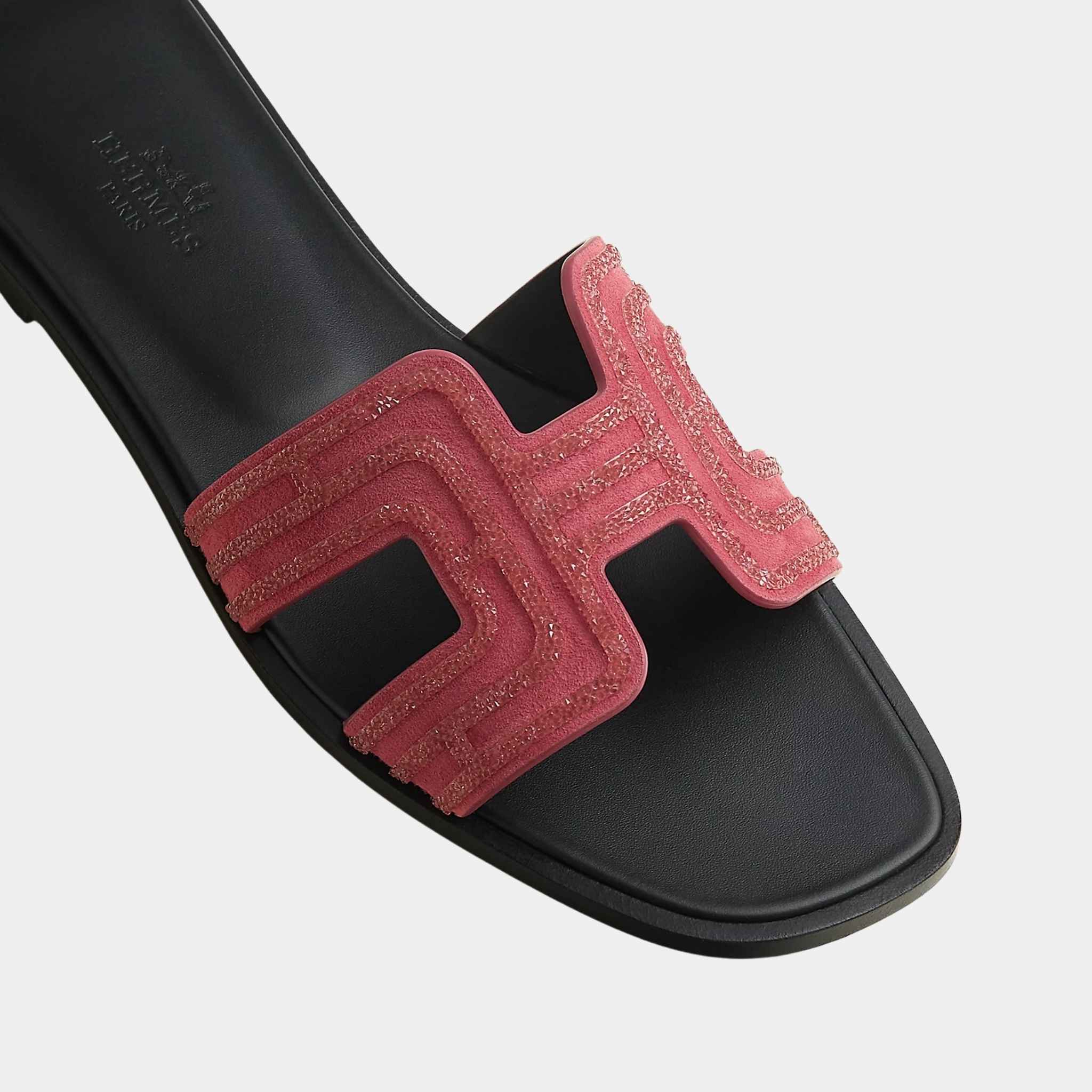 Hermes Oran Sandal Arcane, Rose Amarante, Top