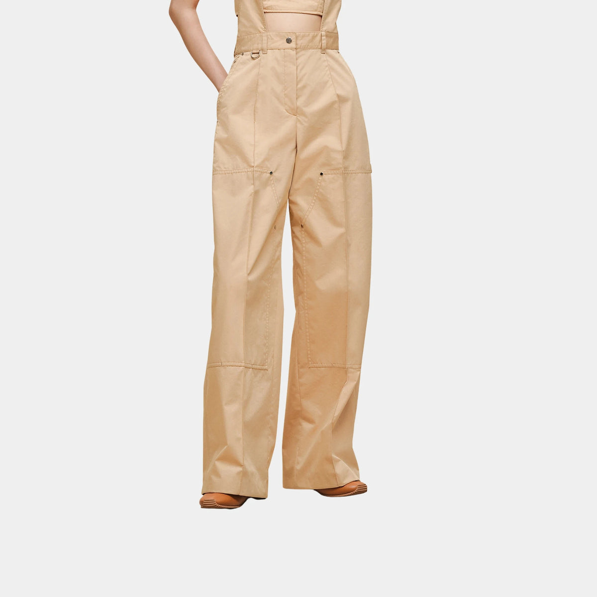 Overall Trousers in Technical Cotton