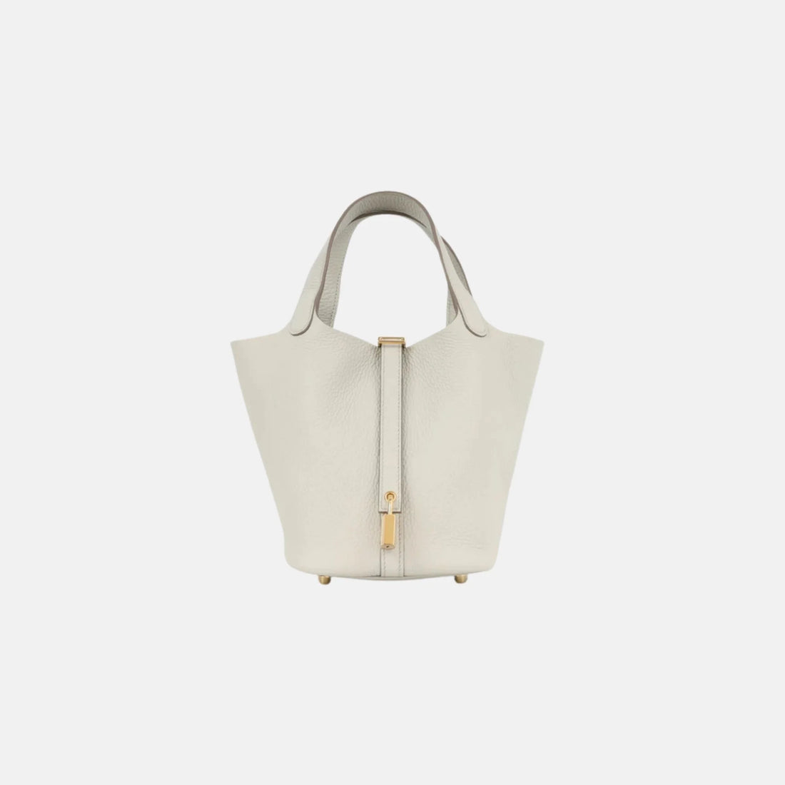Hermes Picotin 18 Beton Clemence GHW, Front