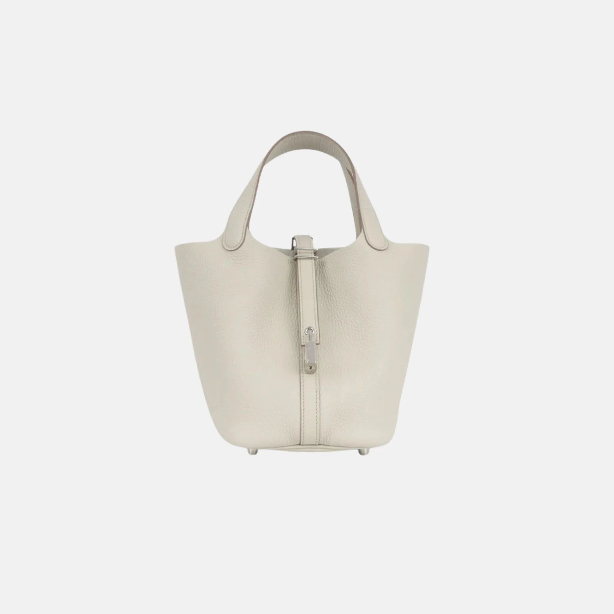 Hermes Picotin 18 Beton Clemence PHW, Front