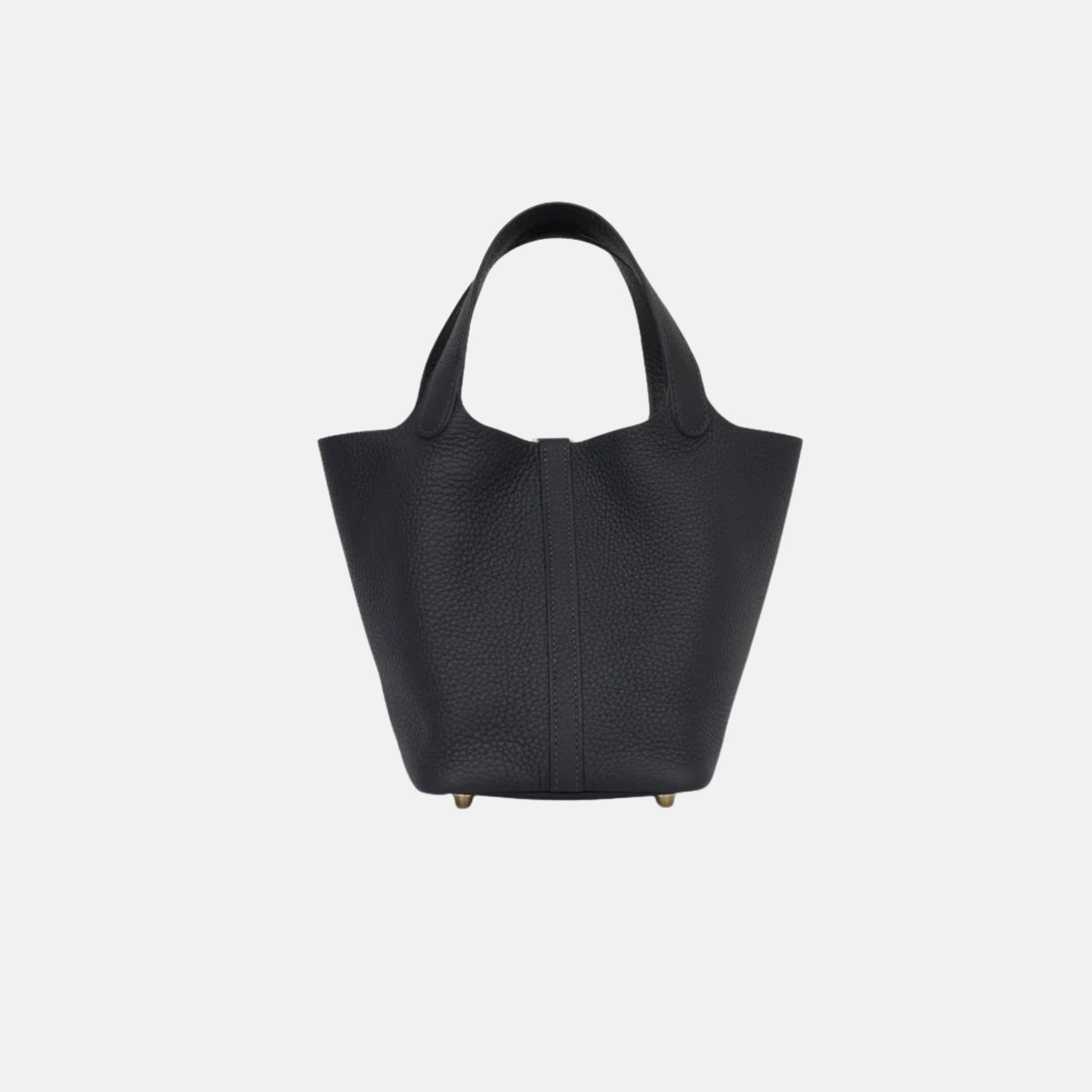 Hermes Picotin 18 Caban Deep Navy Clemence GHW, Back