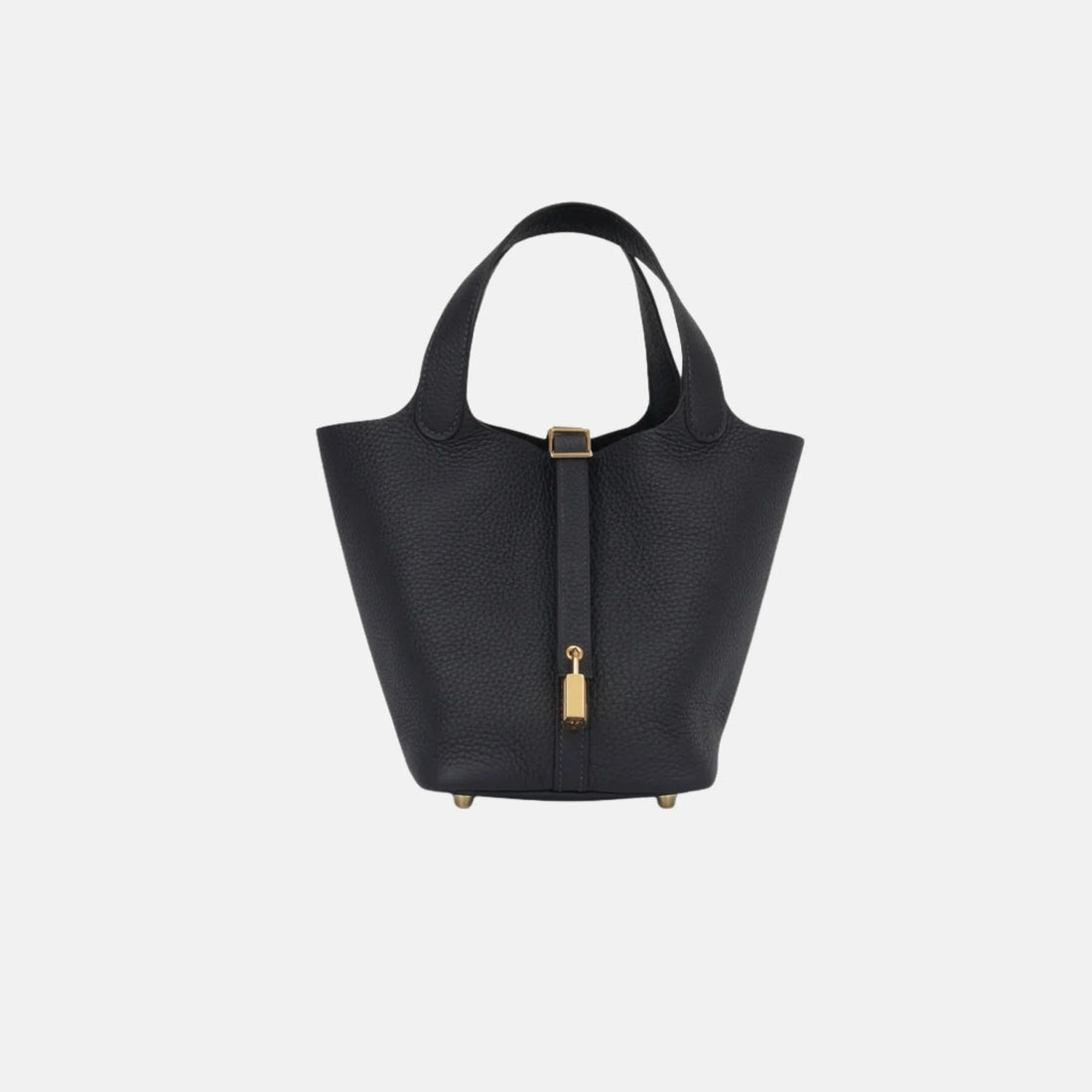 Hermes Picotin 18 Caban Deep Navy Clemence GHW, Front