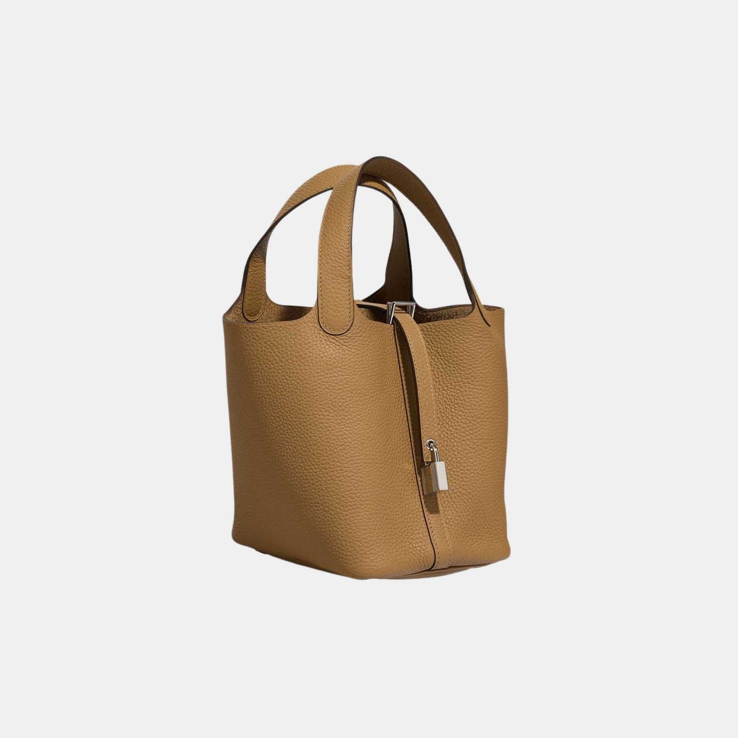 Hermes Picotin 18 Clemence Biscuit PHW, Side