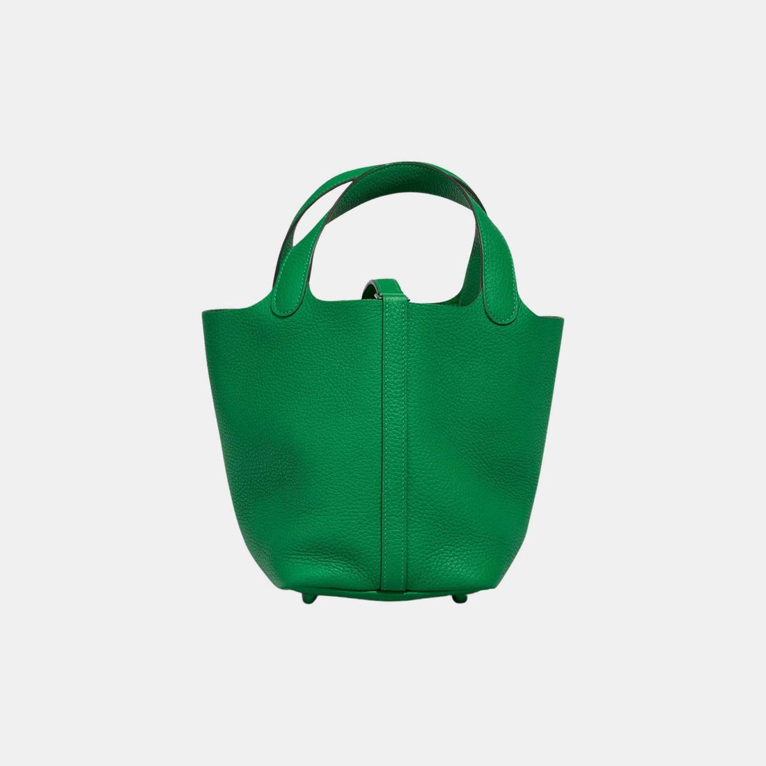 Hermes Picotin 18 Taurillon Clemence Bambou، من الخلف