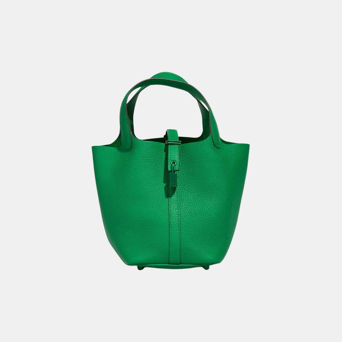 حقيبة Picotin 18 Taurillon Clemence باللون Bambou