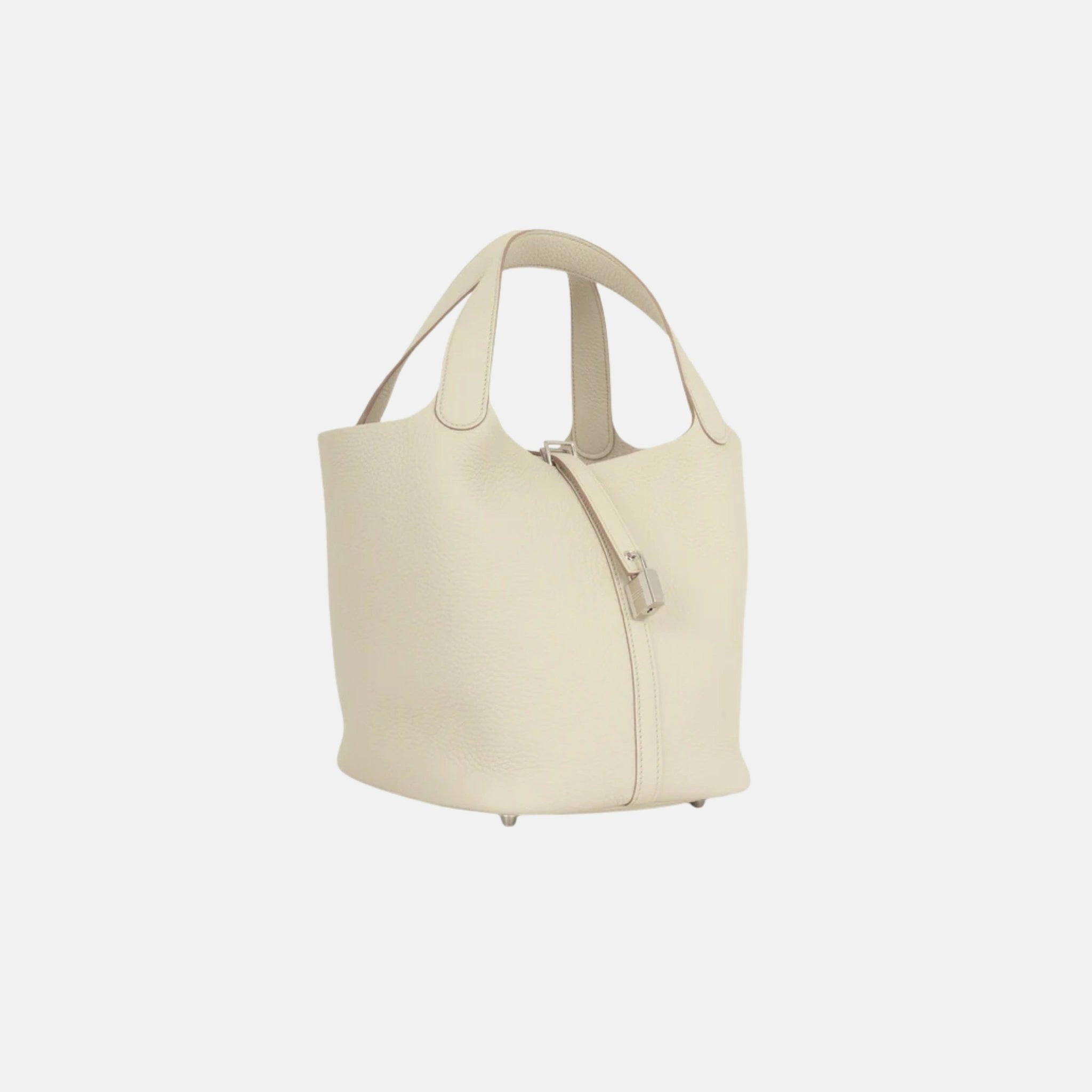 Hermes Picotin 22 Beton Clemence PHW, Side