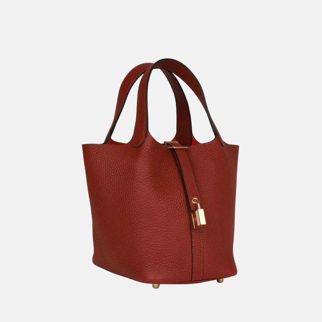 Hermes Picotin Lock 18 Rouge H Clemence GHW, Side