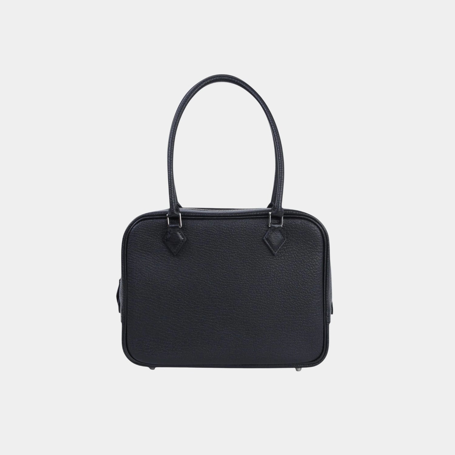 Hermes Plume Mini Black PHW, Front
