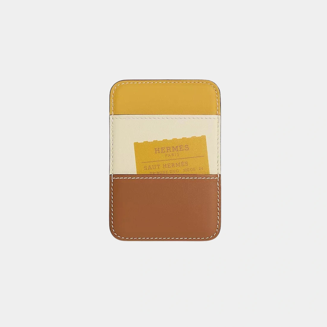 Hermes Saut Hermès MagSafe Card Holder, Front