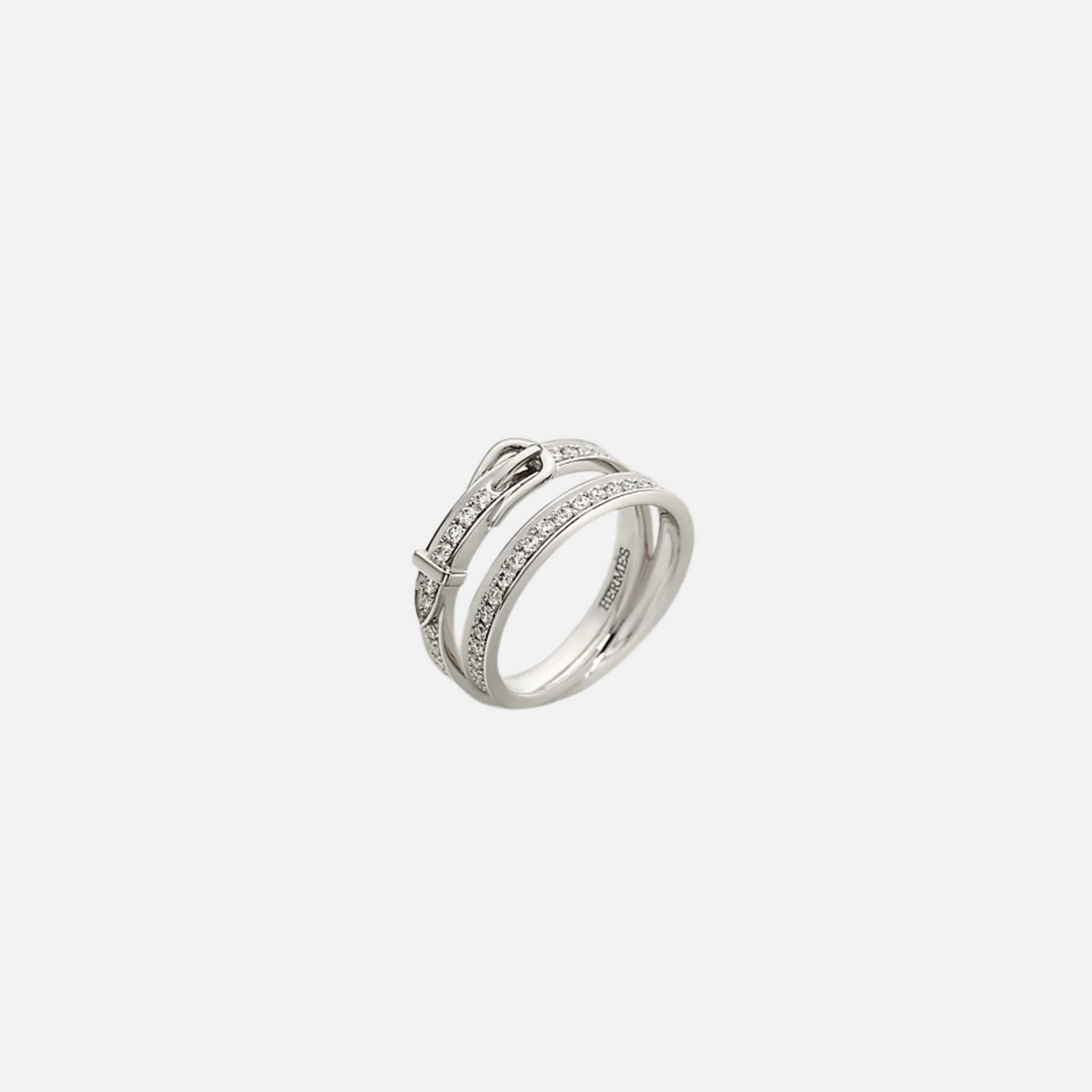 Hermes Stirrup Ring Medium Model