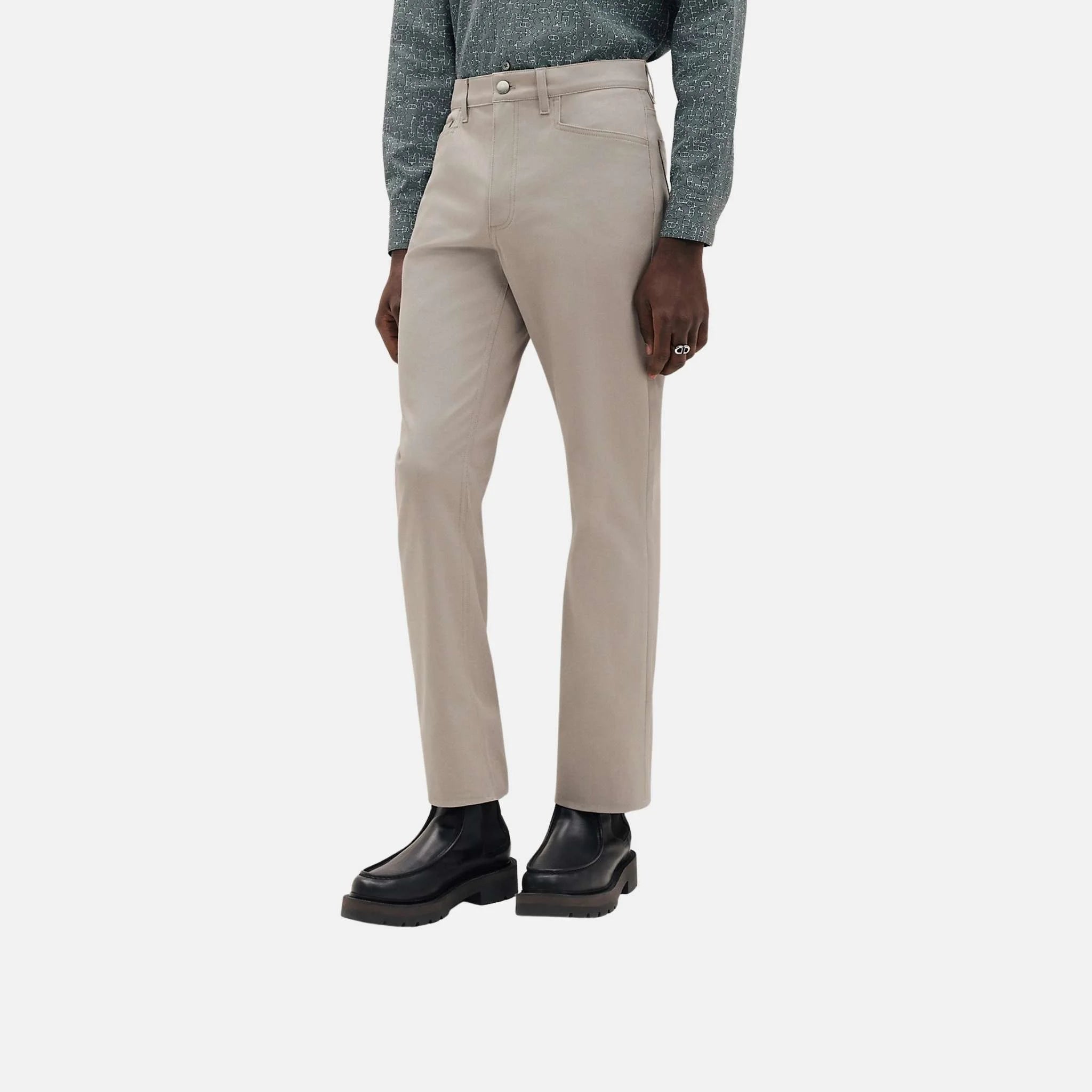 Hermes Straight Cut Jeans, Pierre, Front