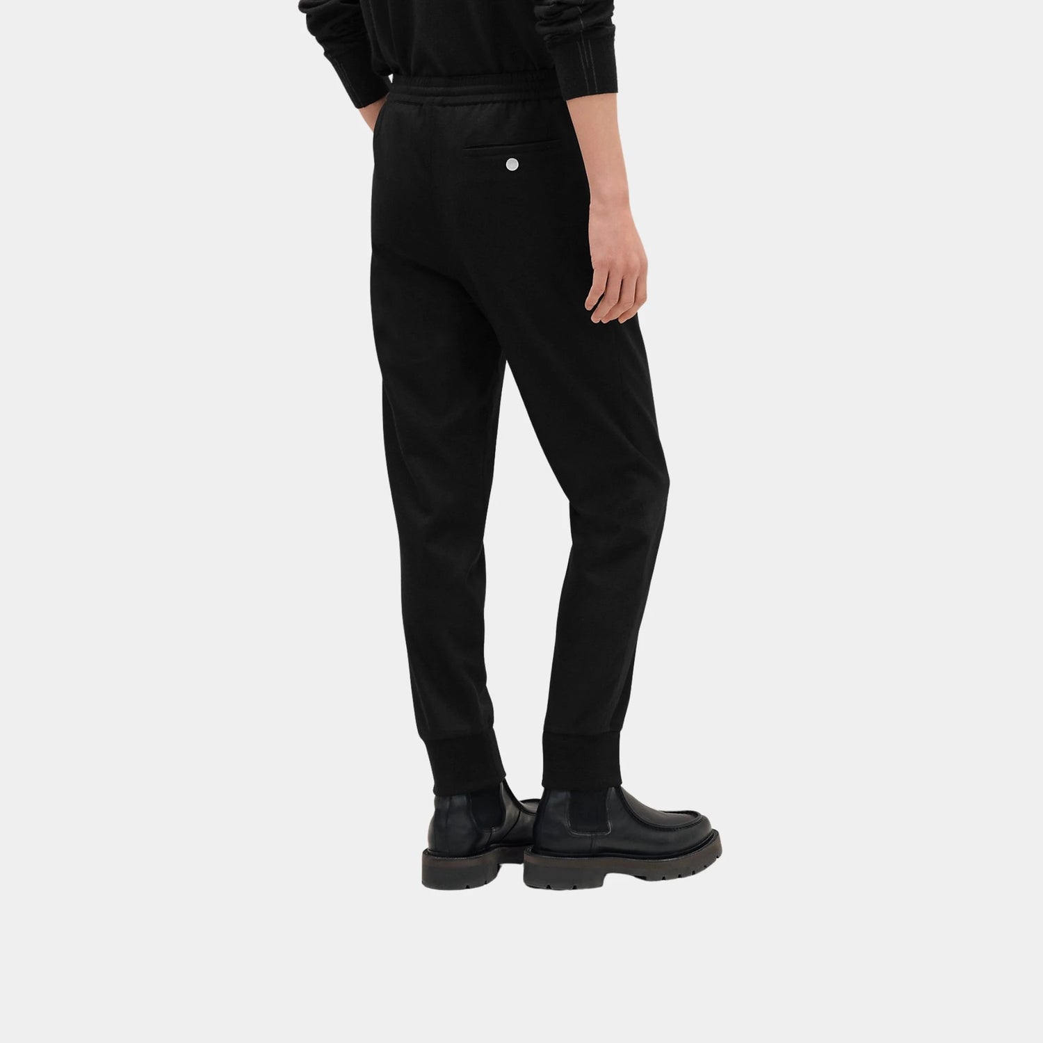 Hermes Valmy Jogging Pants, Noir, Back