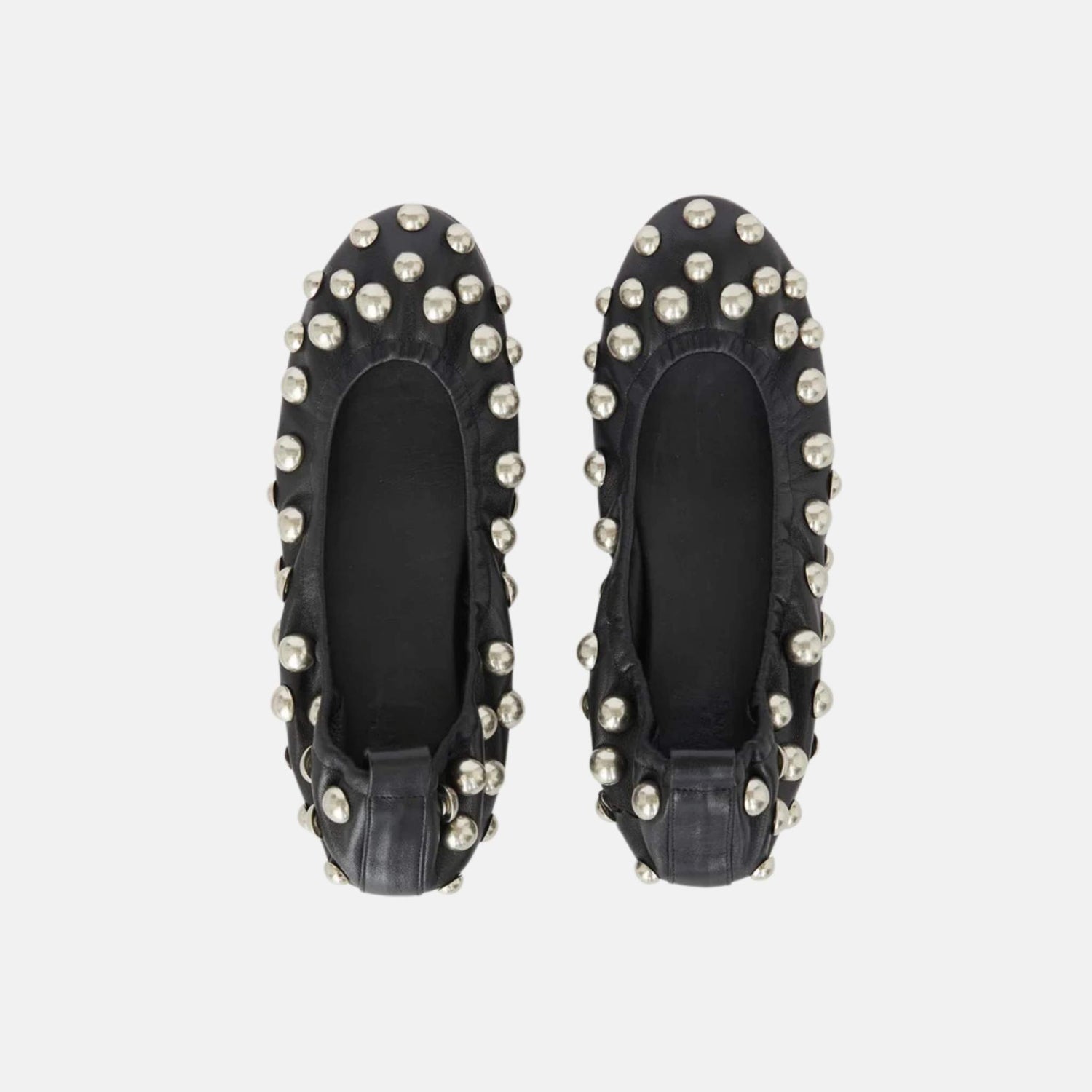 Isabel Marant Belna Studded Ballet Flats, Top
