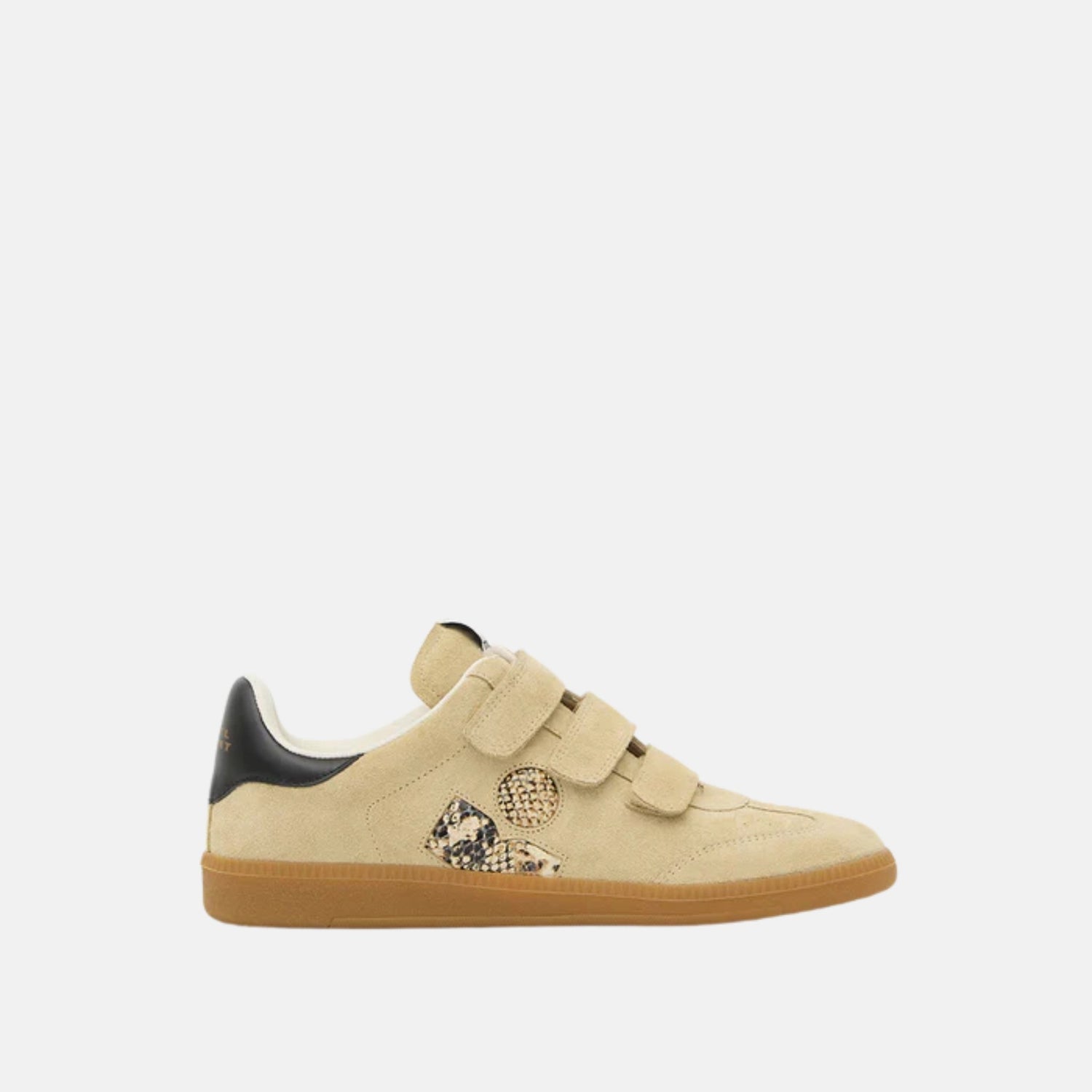 Isabel Marant Beth Low Top Sneakers In Suede Leather, Side