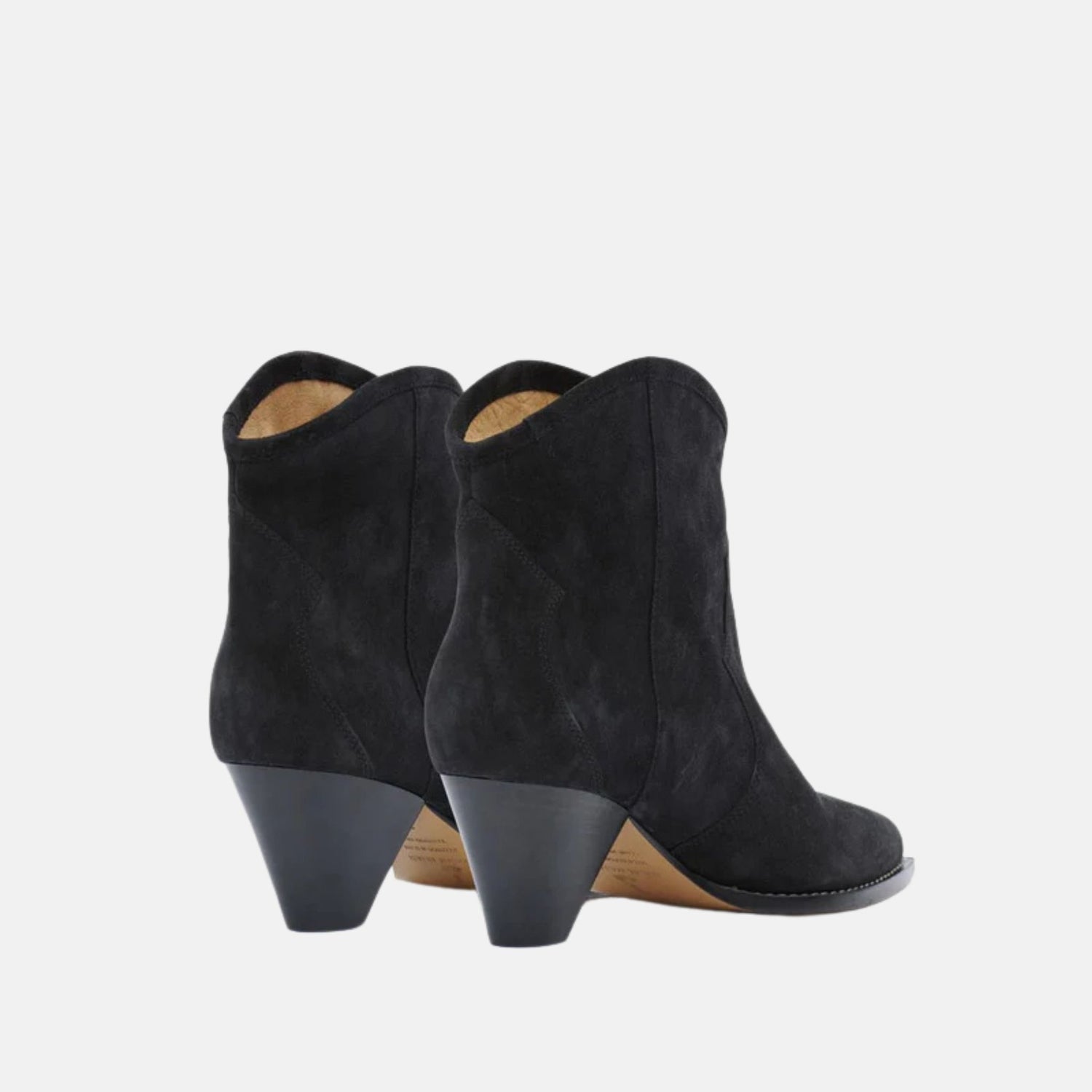 Isabel Marant Darizo High Heeled Cowboy Boots, Black, Back