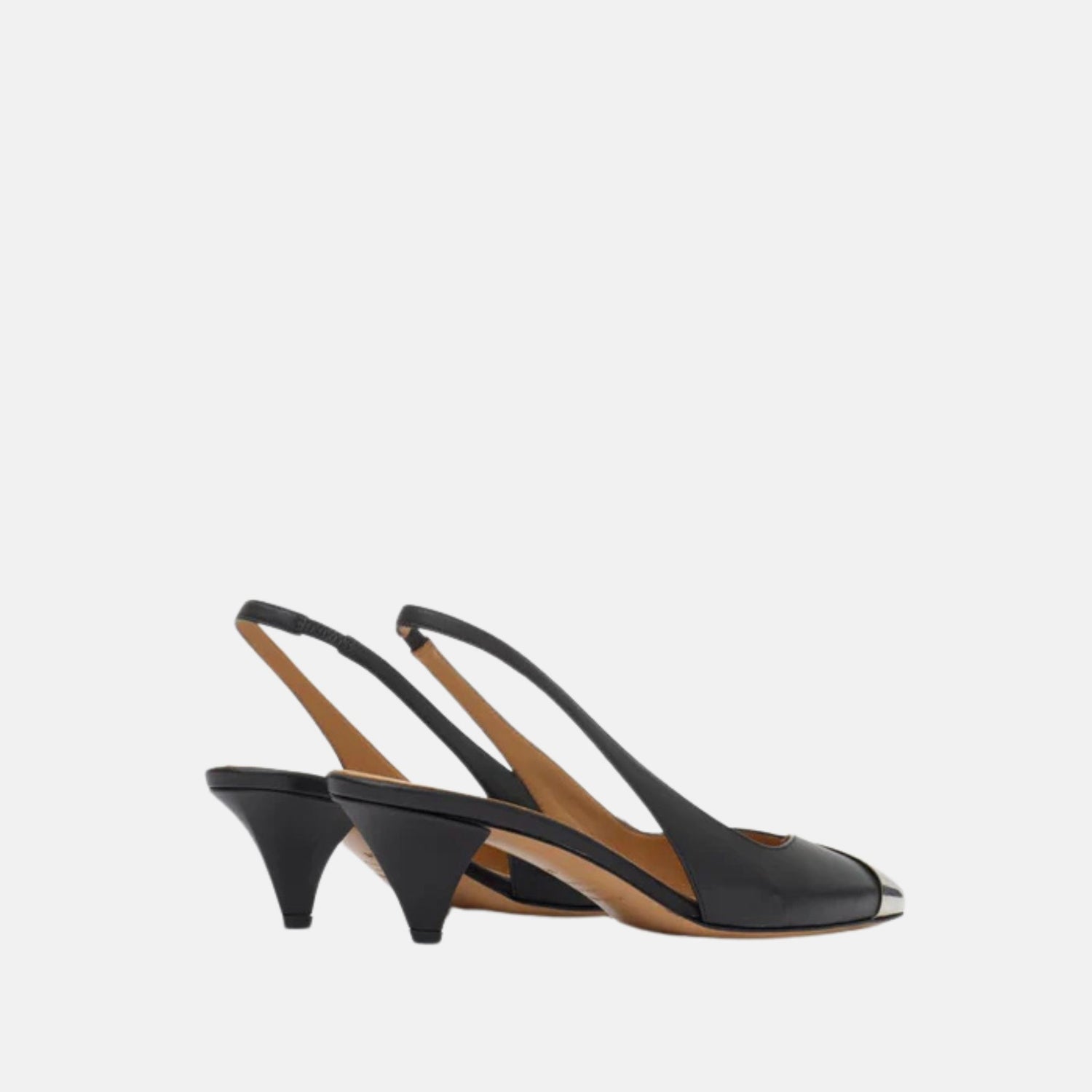 Isabel Marant Elina Pumps In Smooth Leather, Back