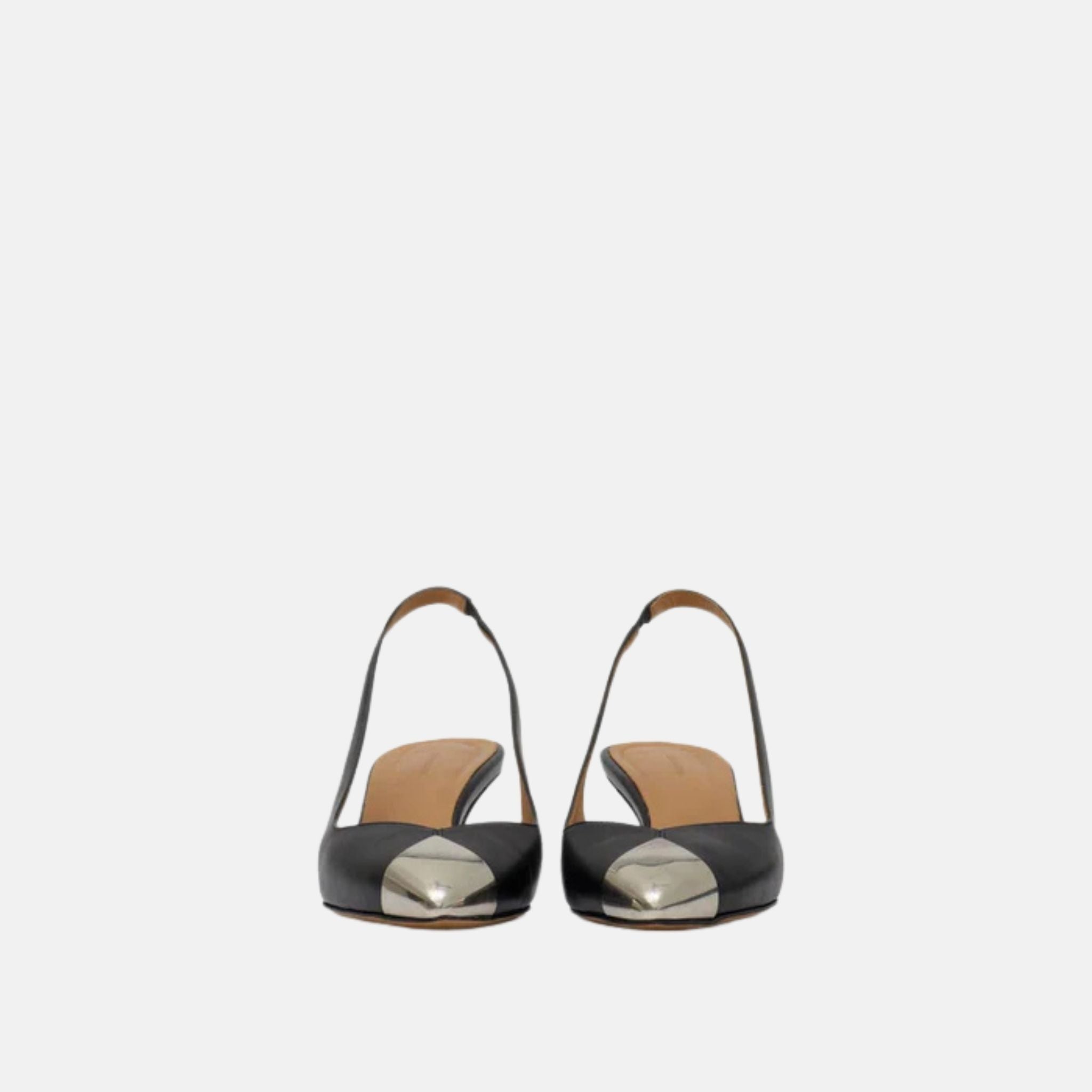 Isabel Marant Elina Pumps In Smooth Leather, Front