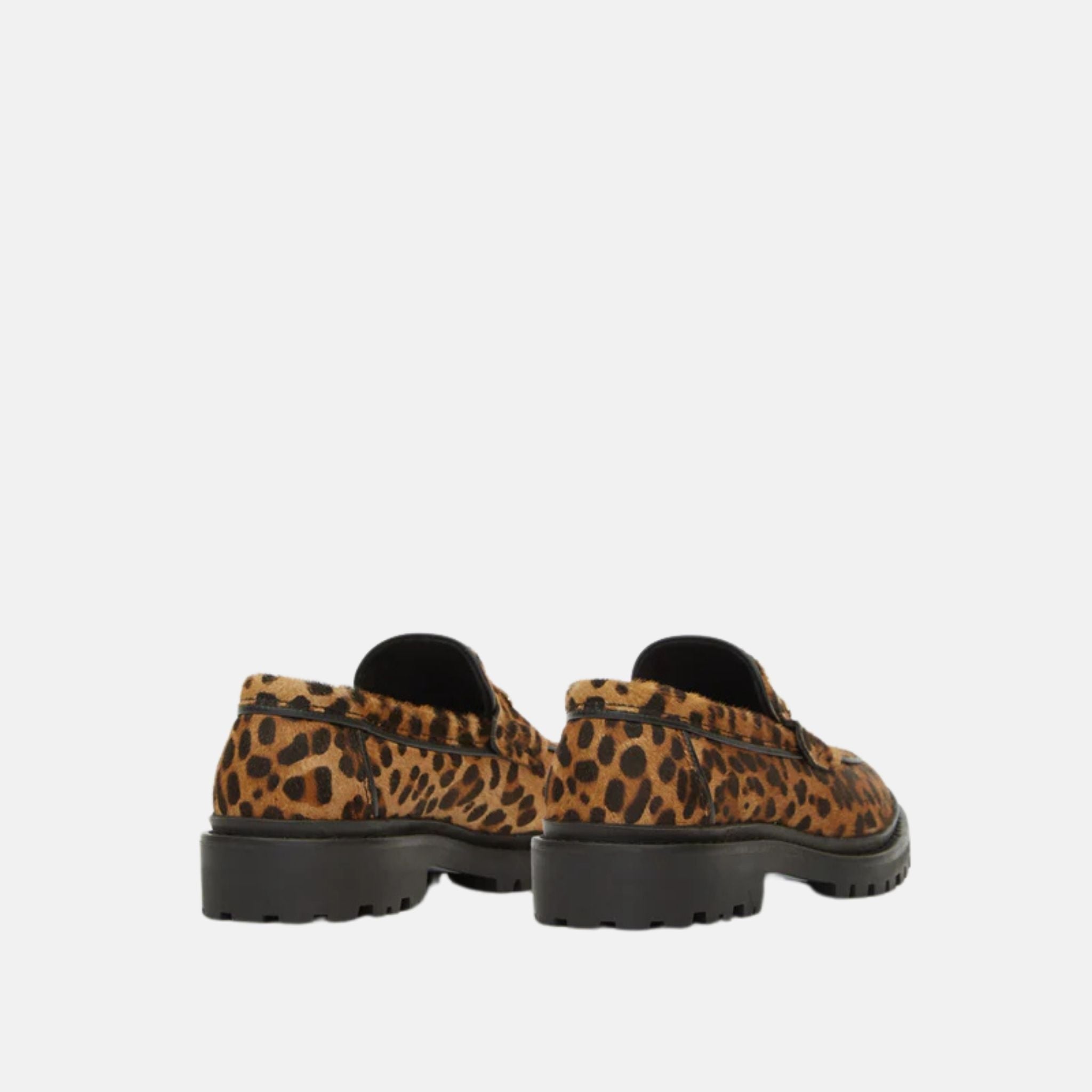 Isabel Marant Fitza Printed Leather Loafers, Back