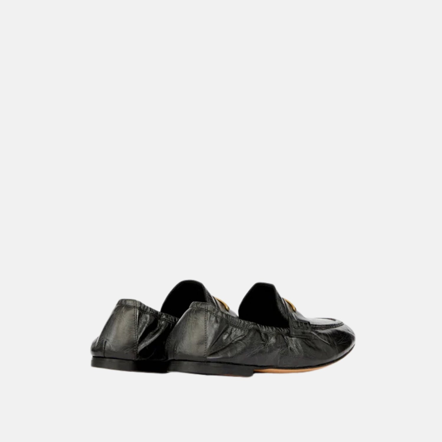 Isabel Marant Iseri Loafers In Cowhide Leather, Back