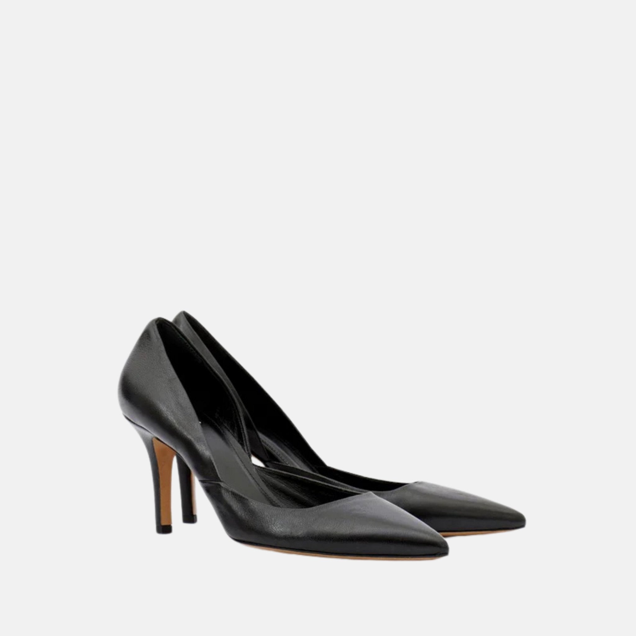 Isabel Marant Purcy Pumps In Lamb Leather, Front