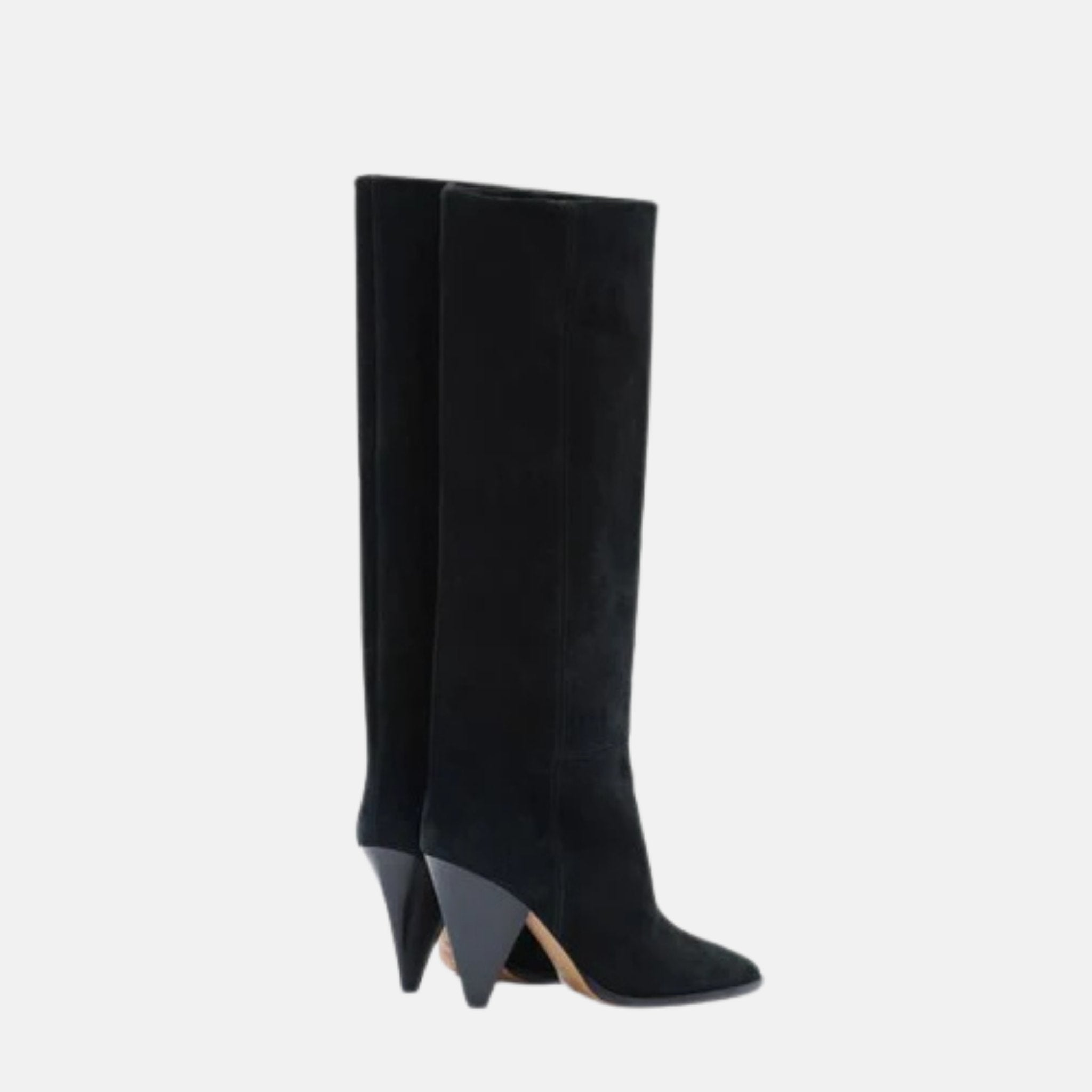 Isabel Marant Ririo Boots In Suede Leather, Back