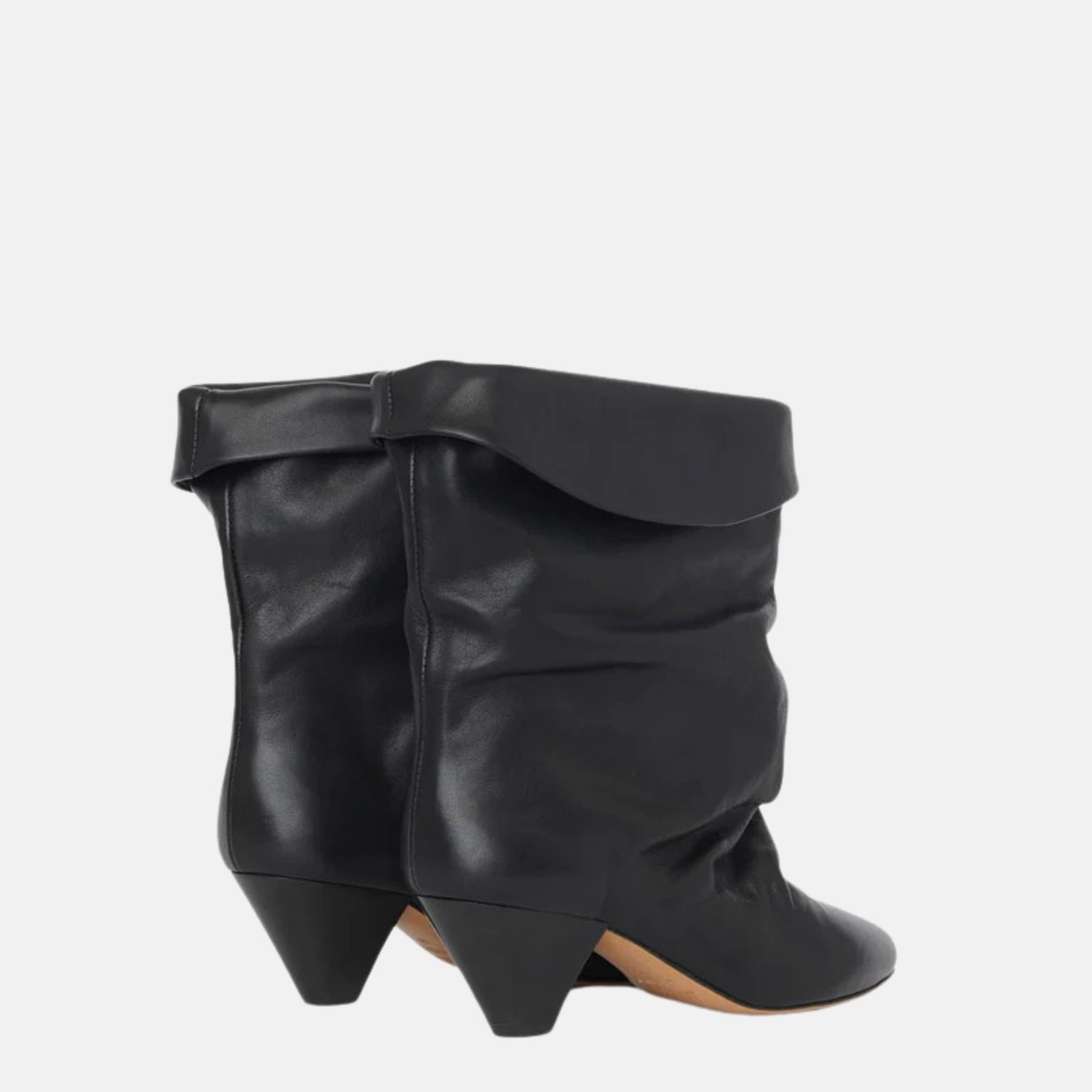 Isabel Marant Ryska High Heeled Draped Boots, Back