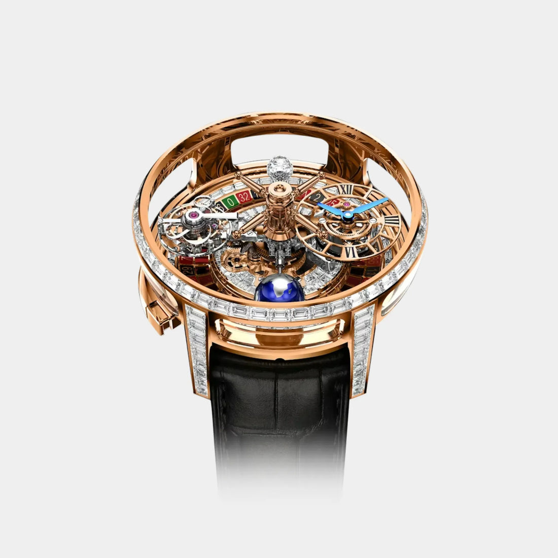 Jacob & Co. Astronomia Casino Rose Gold Baguette AT860.40.BD.BD.A