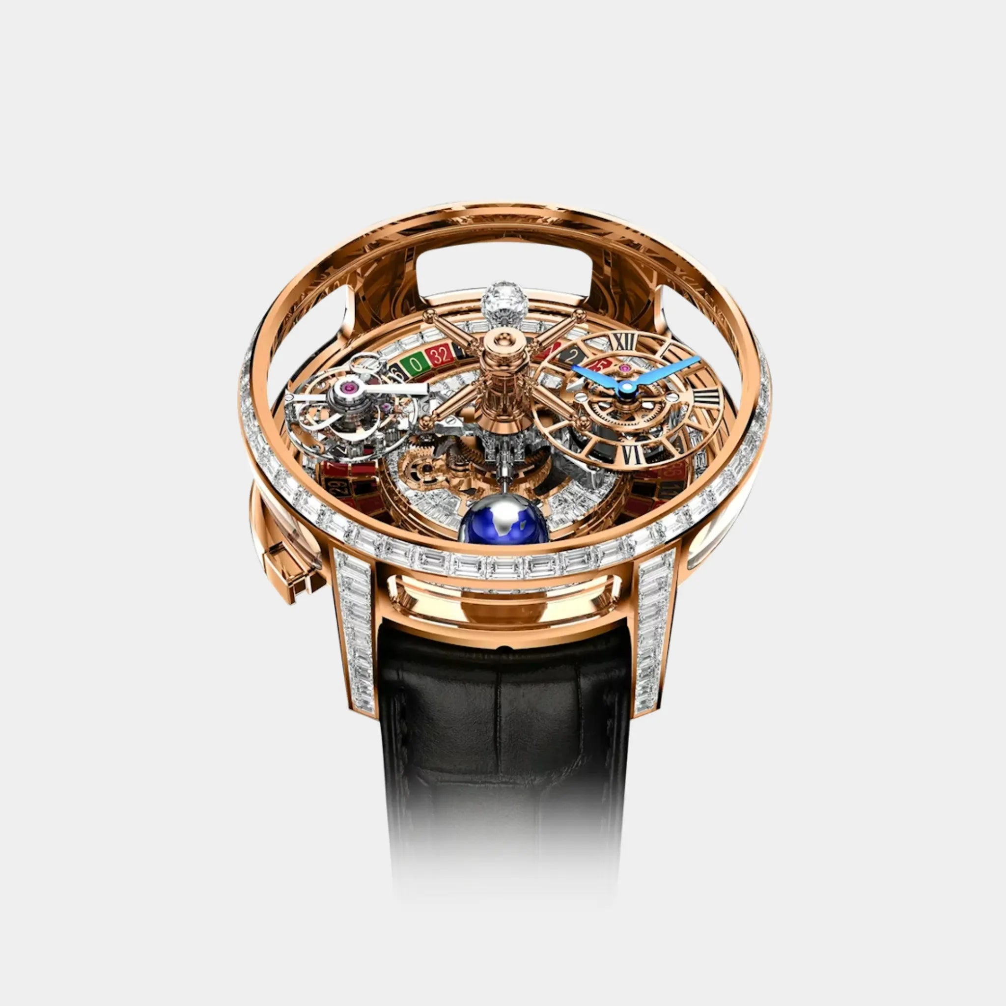 Jacob &amp; Co. Astronomia Casino Rose Gold Baguette AT860.40.BD.BD.A