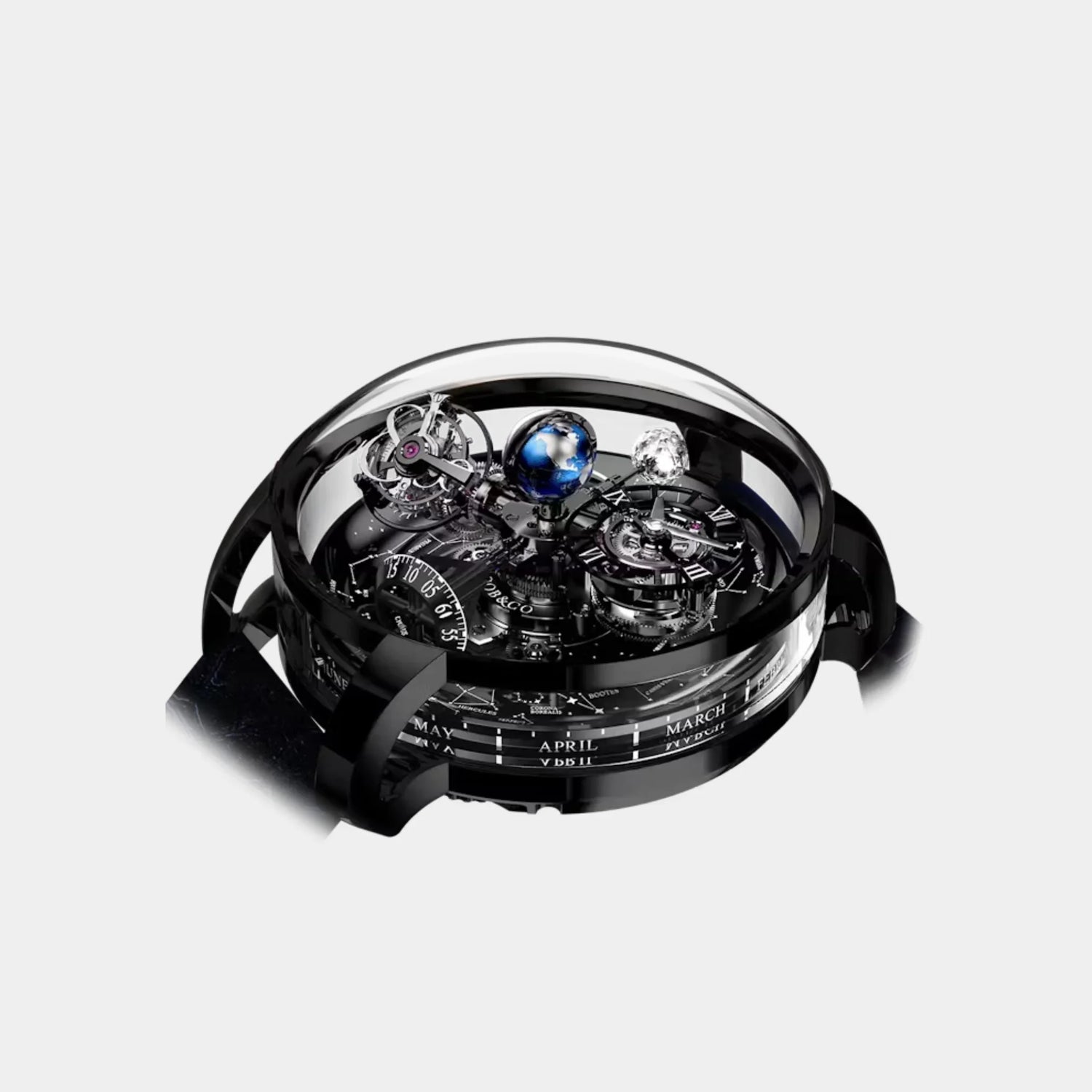 Jacob &amp; Co. Astronomia Sky Black Gold AT110.31.AA.WD.C