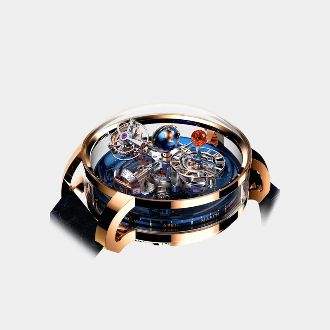 Jacob & Co. Astronomia Sky Rose Gold Red Moon AT110.40.AA.AD.B