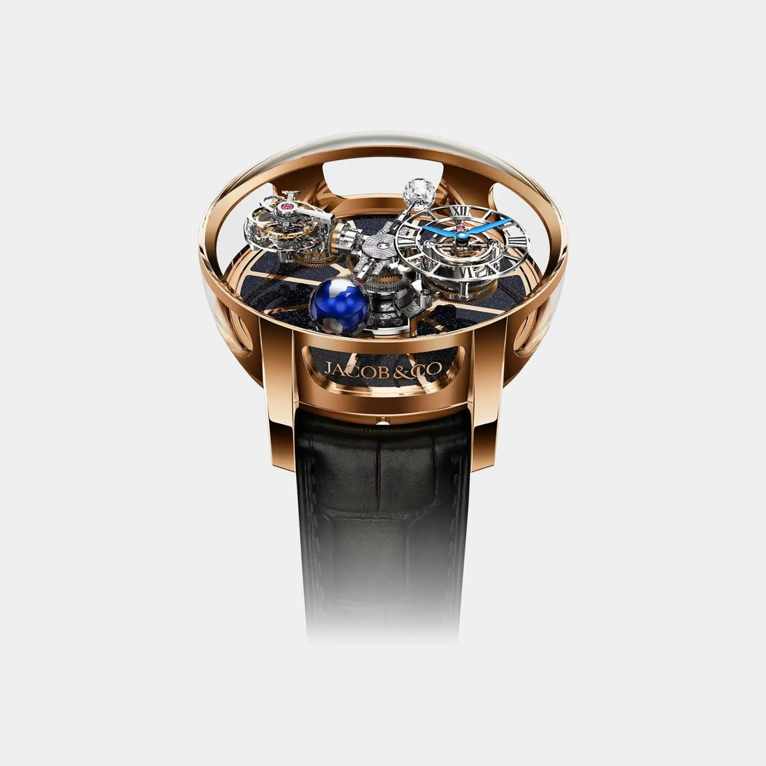 Jacob & Co. Astronomia Tourbillon Rose Gold AT100.40.AC.SD.A, Front