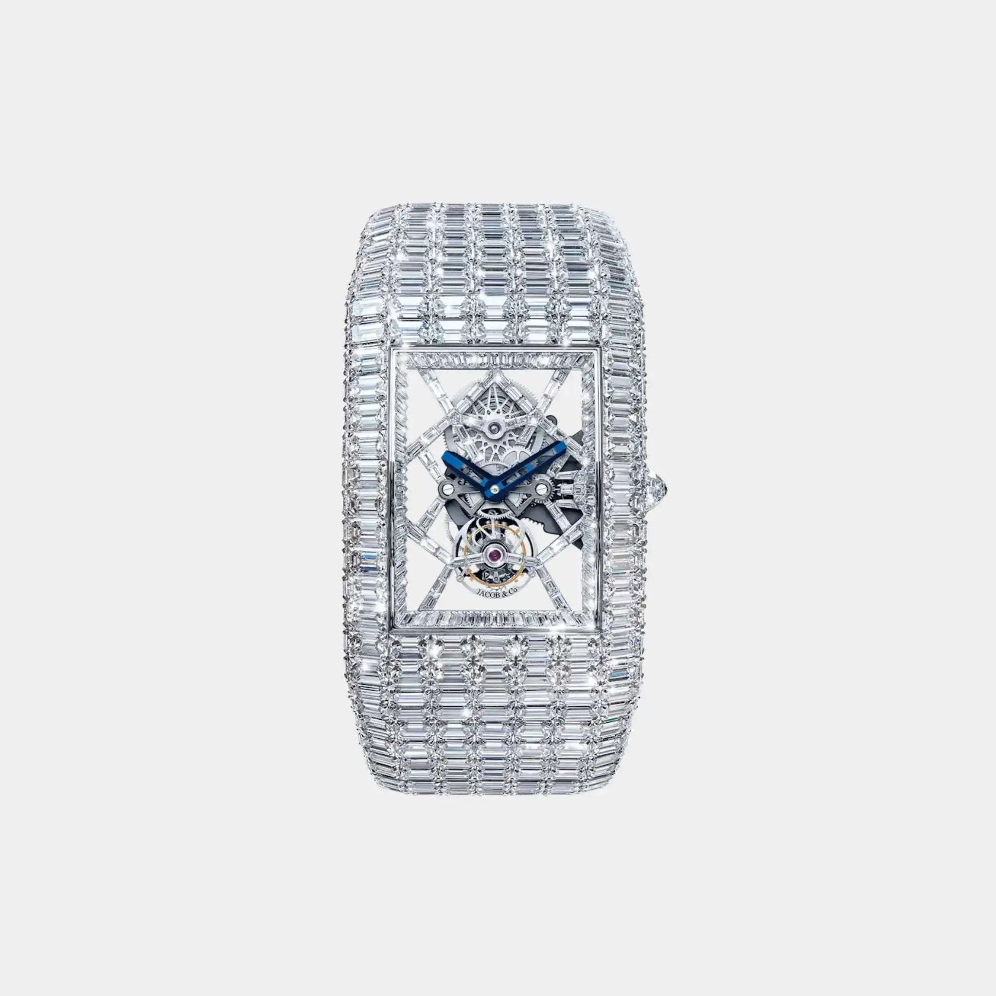 Jacob &amp; Co. Billionaire III White Diamonds, Front