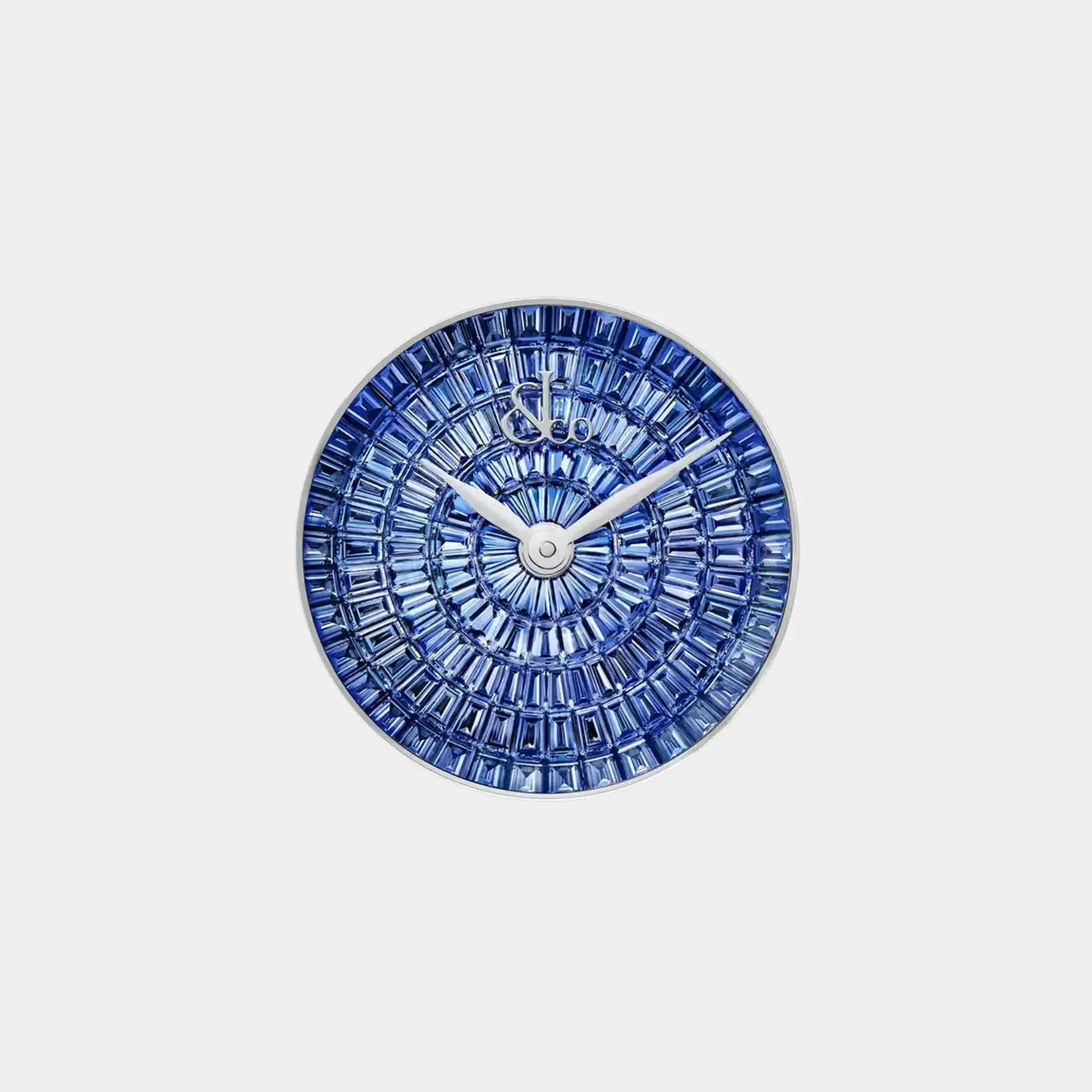 Jacob &amp; Co. Brilliant Baguette Icy Blue Sapphires, Dial