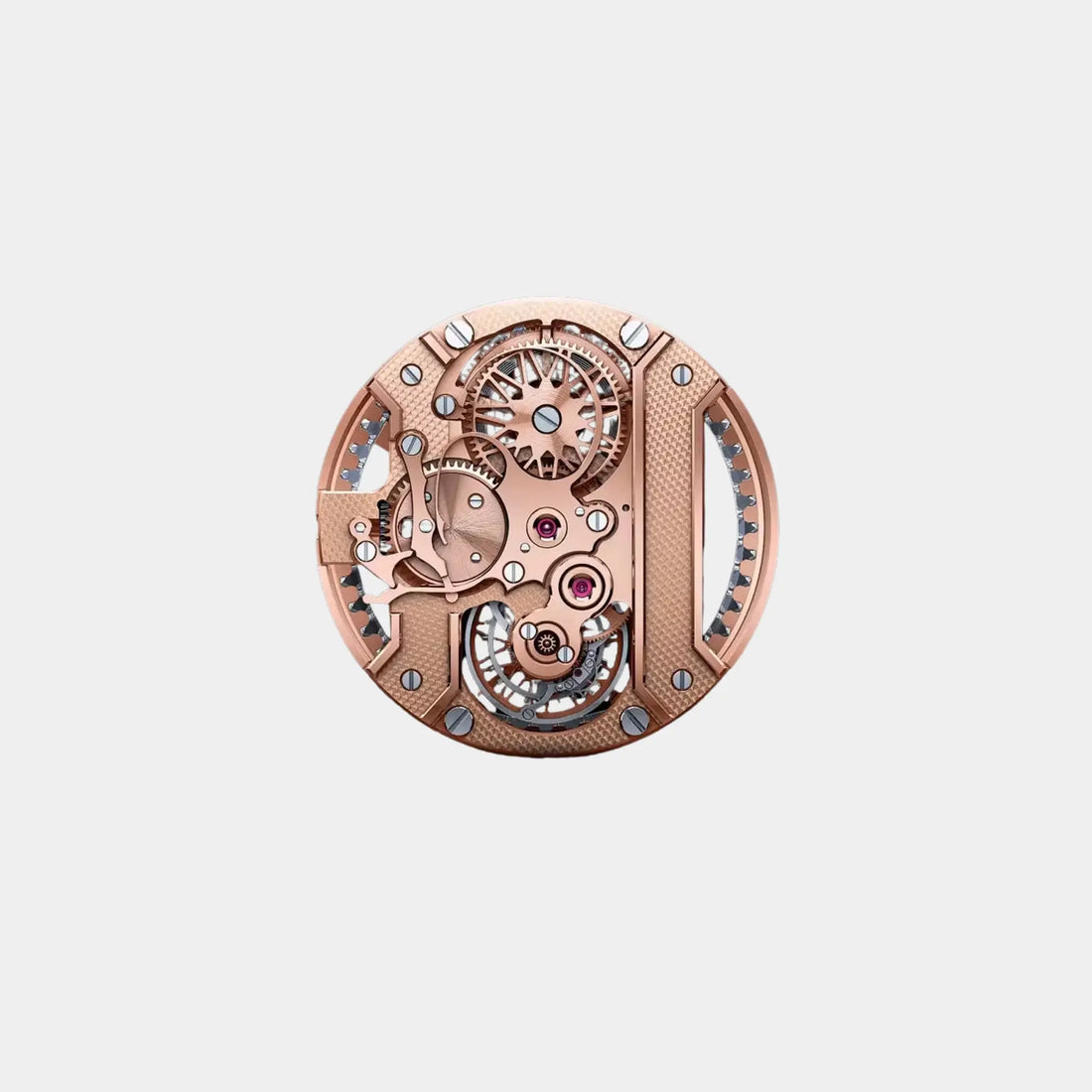 Jacob & Co. Epic X Tourbillon Baguette Rose Gold EX520.43.BD.AA.B40BD, Movement