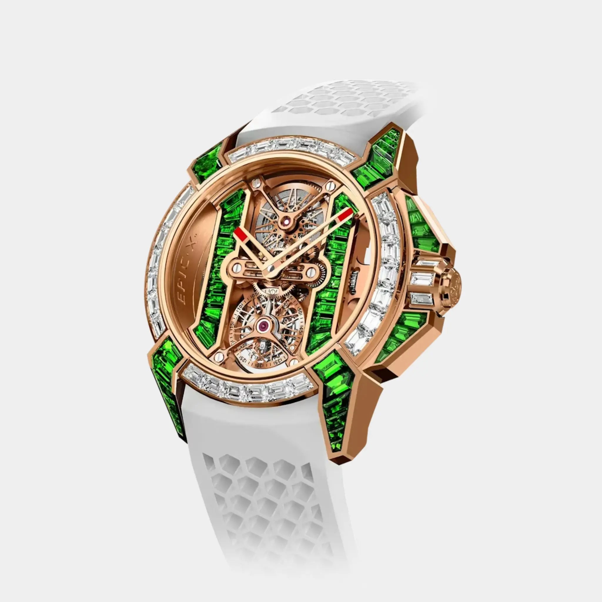 Epic X Tourbillon Tsavorites Rose Gold EX520.43.AA.AA.A