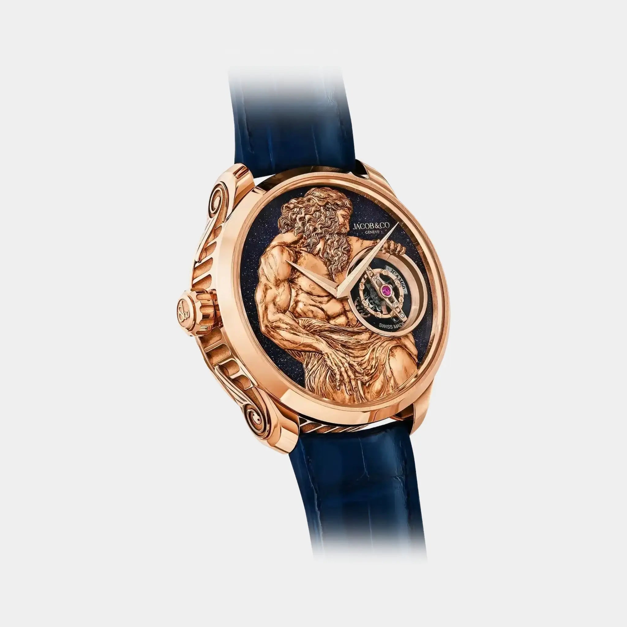 Jacob &amp; Co. God of Time Rose Gold JA060.40.AA.AA.A, Front