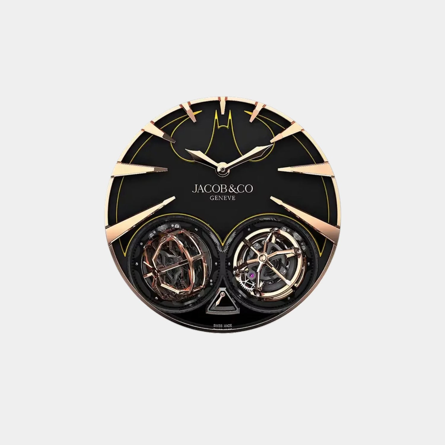Jacob &amp; Co Gotham City Rose Gold Watch 46mm Limited Edition, Dial