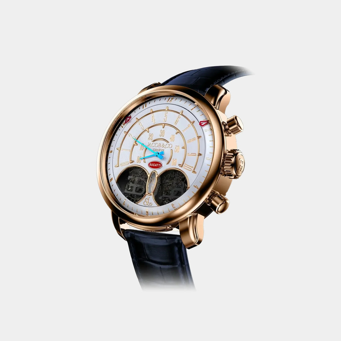 Jacob & Co. Jean Bugatti Rose Gold BU100.40.AA.AA.A, Front