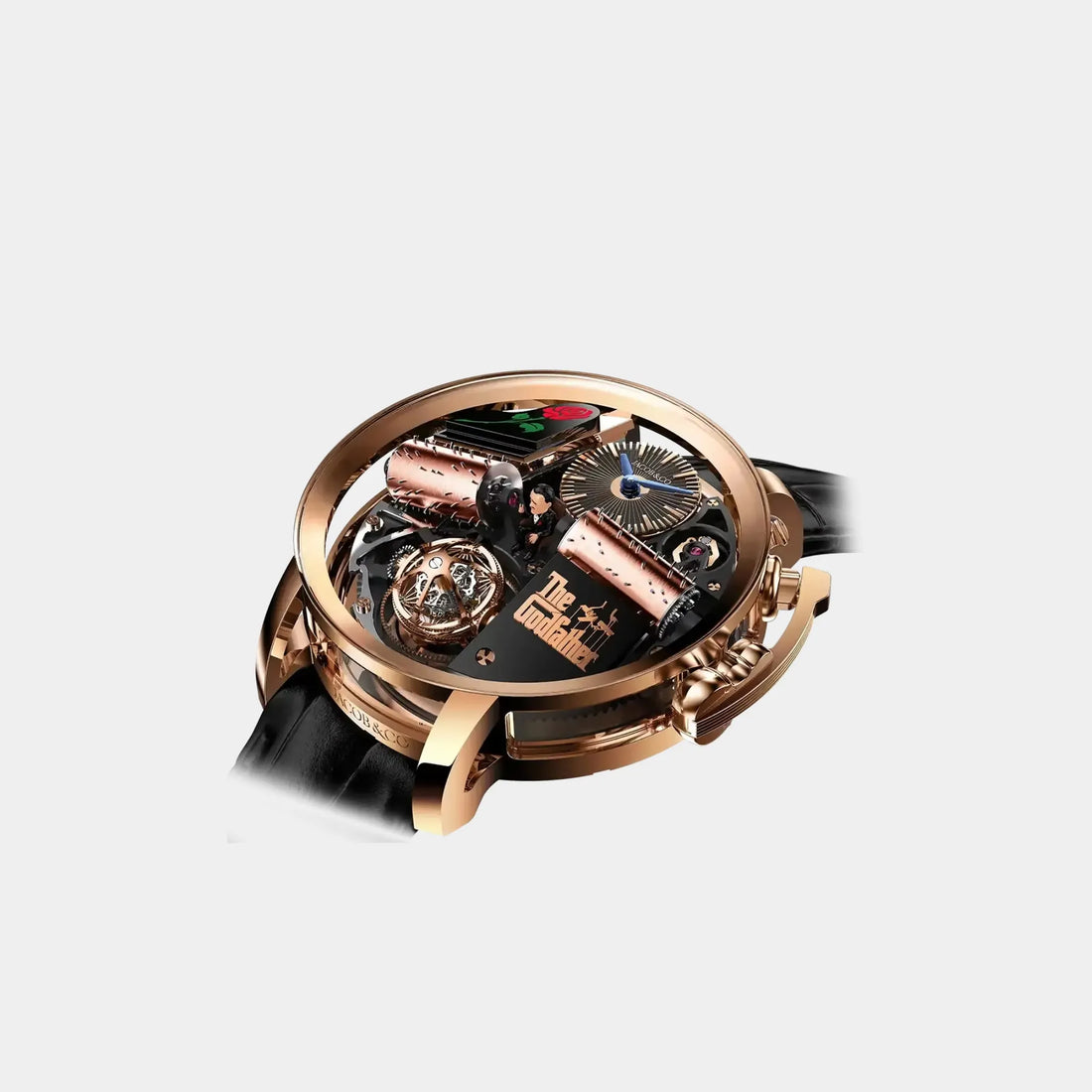 Jacob &amp; Co. Opera Godfather Rose Gold OP110.40.AG.AA.A, Front
