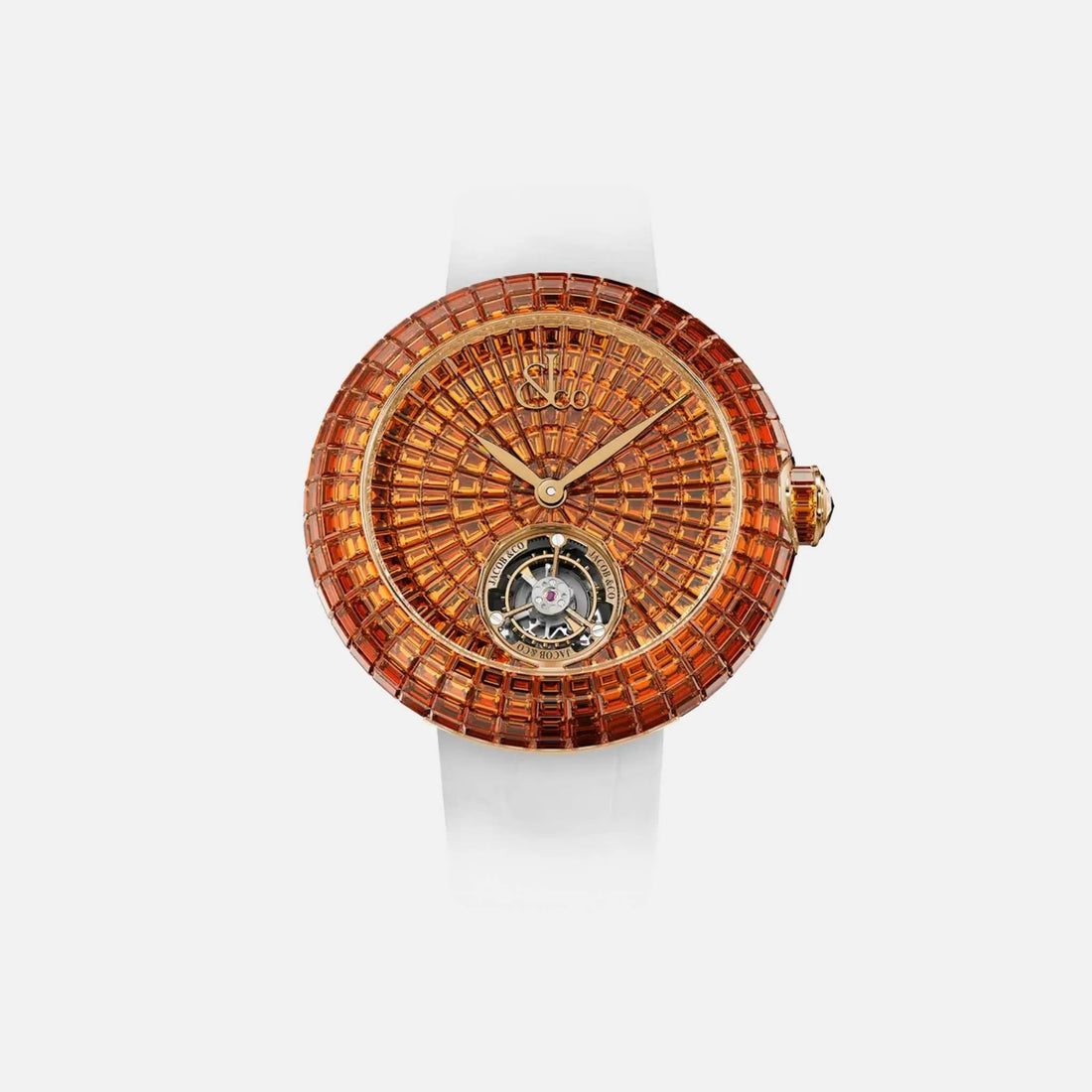 Brilliant Flying Tourbillon Orange Sapphires BT560.40.AC.UA.A