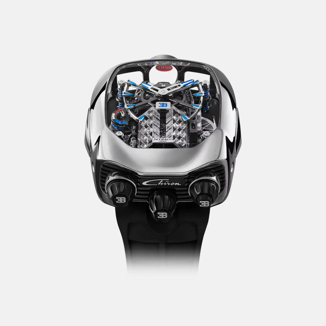 Jacob &amp; Co. Bugatti Chiron Tourbillon White Gold BU200.30.AA.AA.B