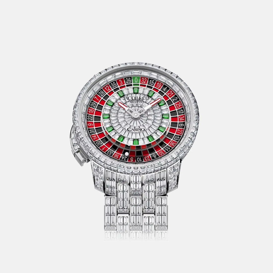 Jacob & Co Casino Tourbillon Full Baguette CA800.39.BD.BA.A39BD