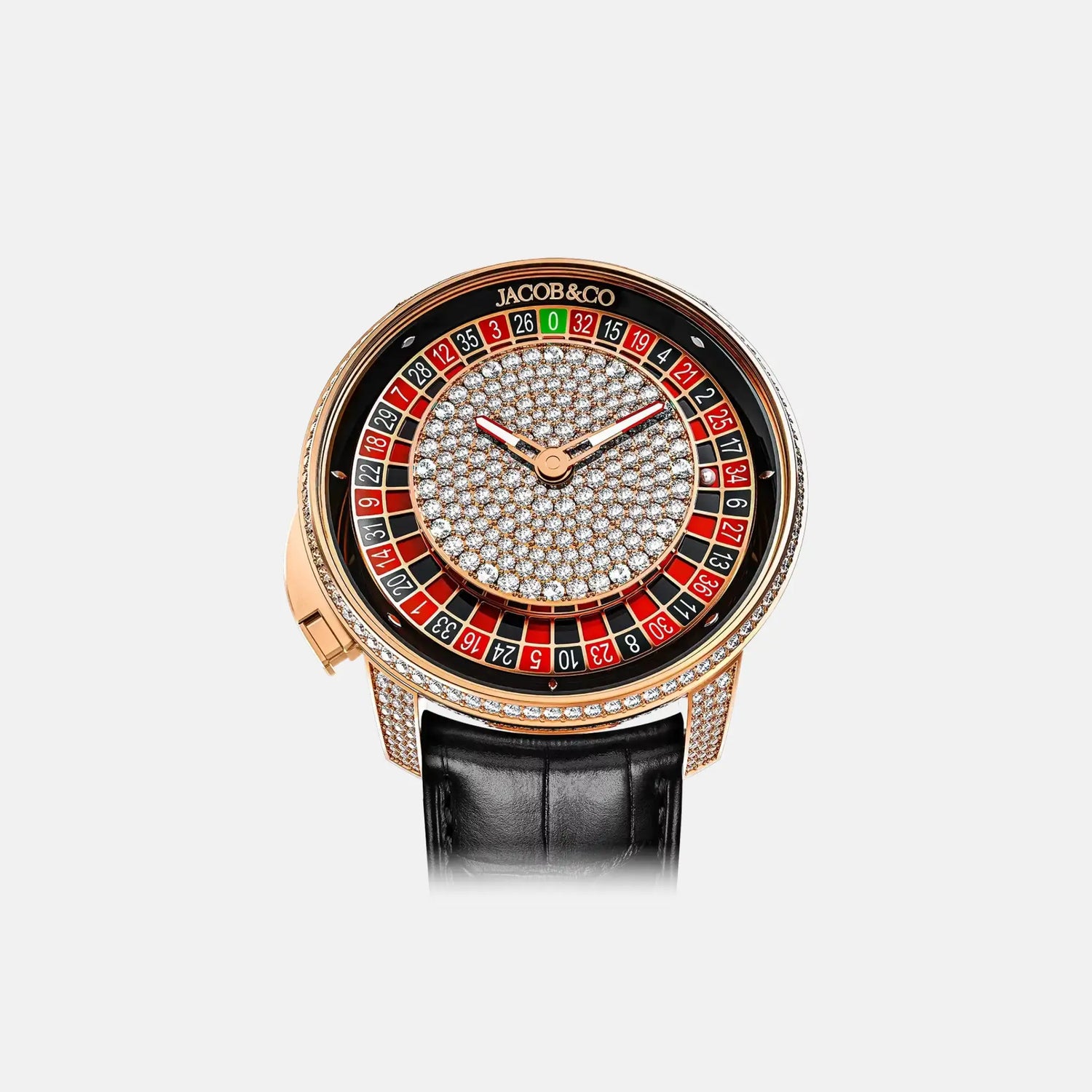 Jacob &amp; Co Casino Tourbillon Pavé CA100.40.RD.AA.A